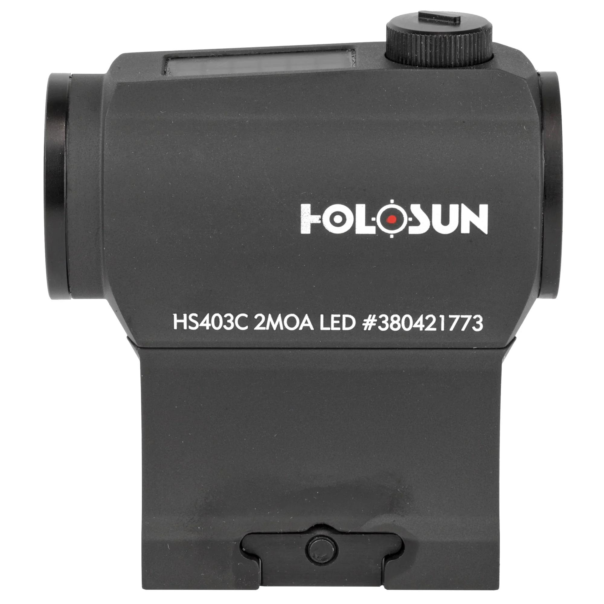 Holosun 403C, Red Dot, Black, 2MOA Dot, High and Low Mount, Solar with Internal Battery - HS403C - Image 4