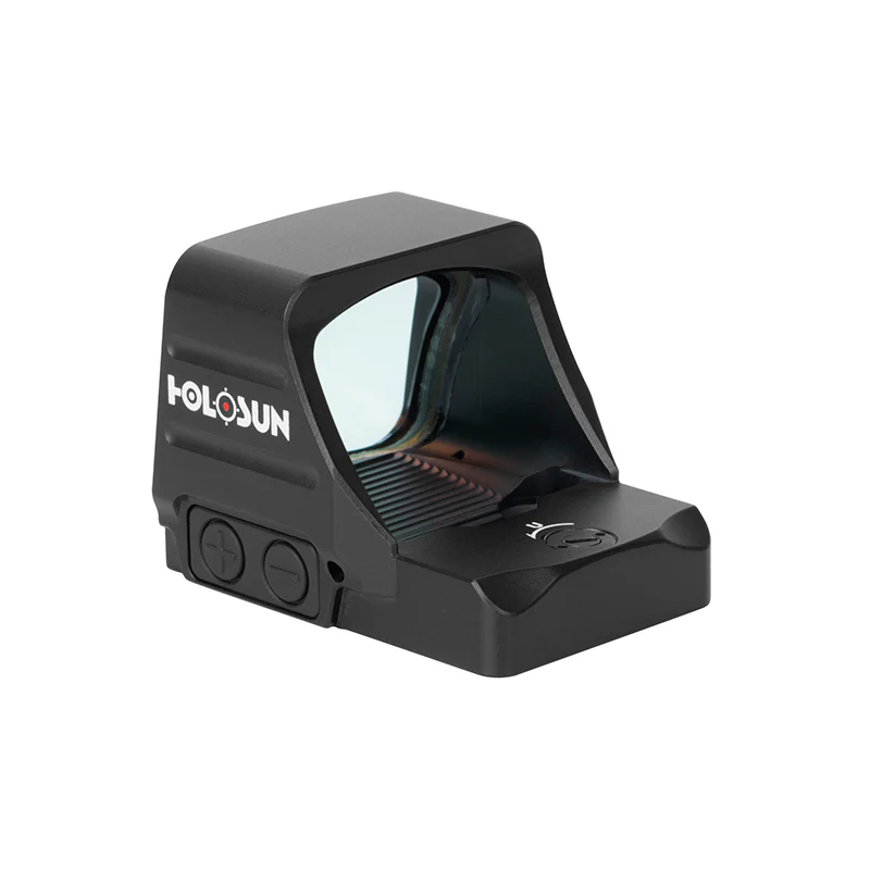 Holosun 407 COMP Gold, Huge Competition Window, RMR Footprint, 6 MOA Gold Dot, Side Battery - HE407COMP-GD6 - Image 6