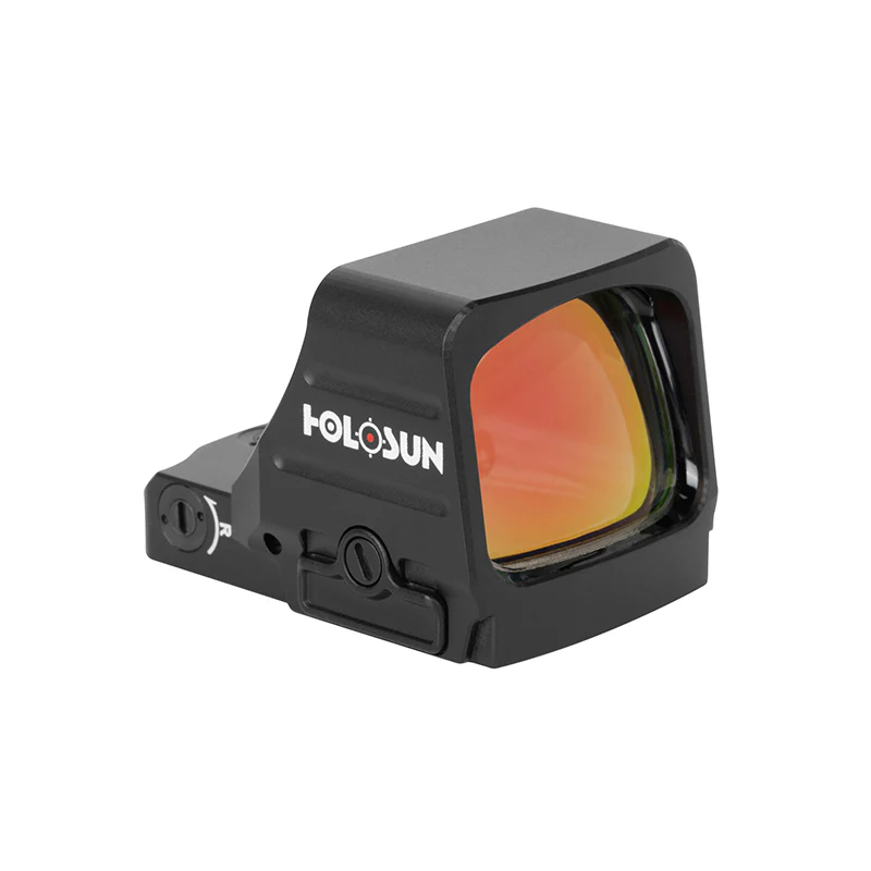Holosun 407 COMP Gold, Huge Competition Window, RMR Footprint, 6 MOA Gold Dot, Side Battery - HE407COMP-GD6 - Image 8