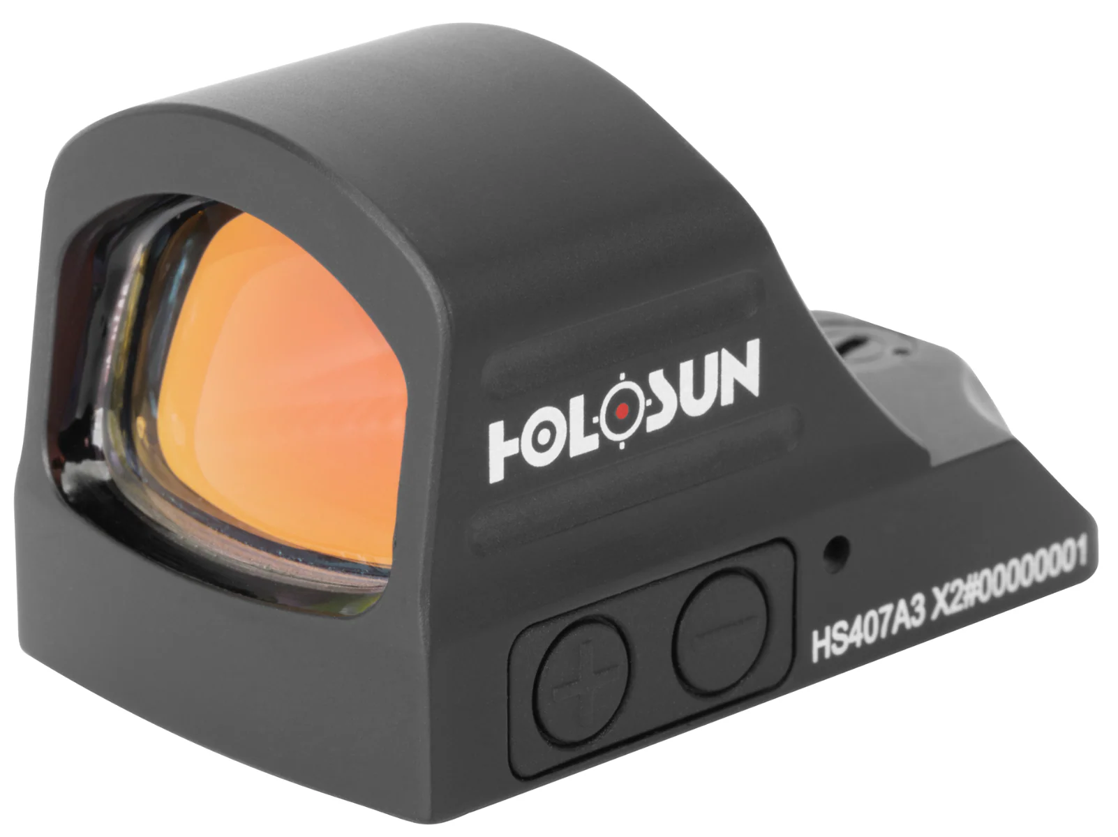 Holosun 407A3, 3MOA, Red Dot, Side Battery, Shake Awake - HS407A3-X2 - Image 2