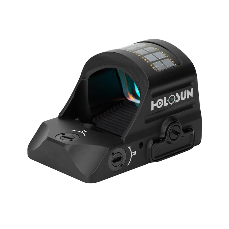 Holosun 407C X2 2 MOA Green Dot, RMR Footprint, Side Battery, Solar Failsafe - HE407C-GR-X2 - Image 3
