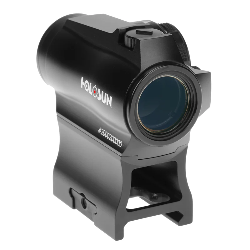 Holosun 503R Gold Dot 2MOA with 65MOA Circle High and Low Mount - HE503R-GD - Image 2