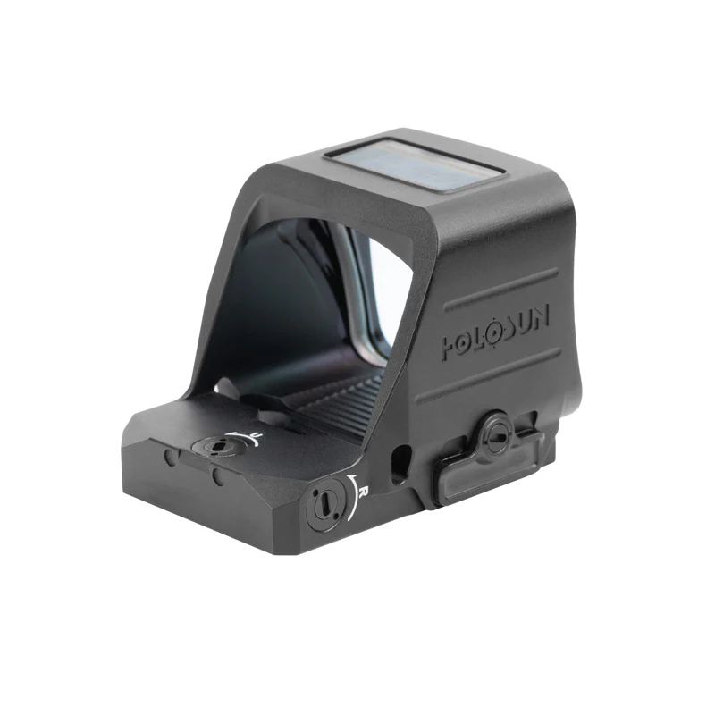 Holosun 507-PROMAX Gold Dot, Large Competition Window, RMR Footprint, PRS Reticle, Side Battery, Solar Failsafe - 507-PRO-MAX-GD-PRS - Image 4