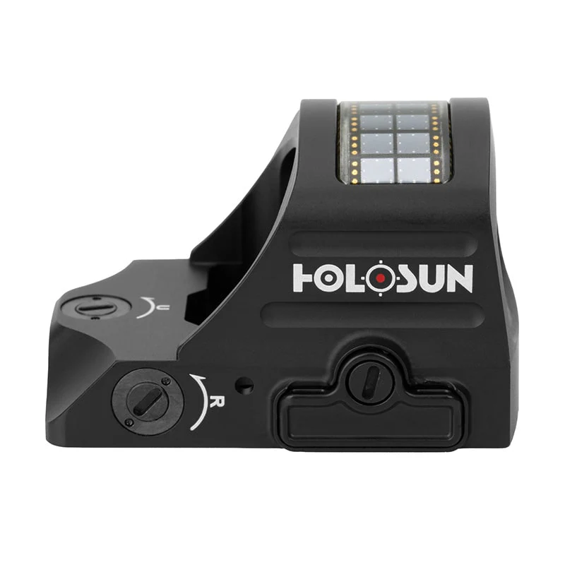 Holosun 507C X2, 32 MOA Ring & 2 MOA Red Dot, RMR Footprint, MRS Reticle, Side Battery, Solar Failsafe - HS507CX2 - Image 2