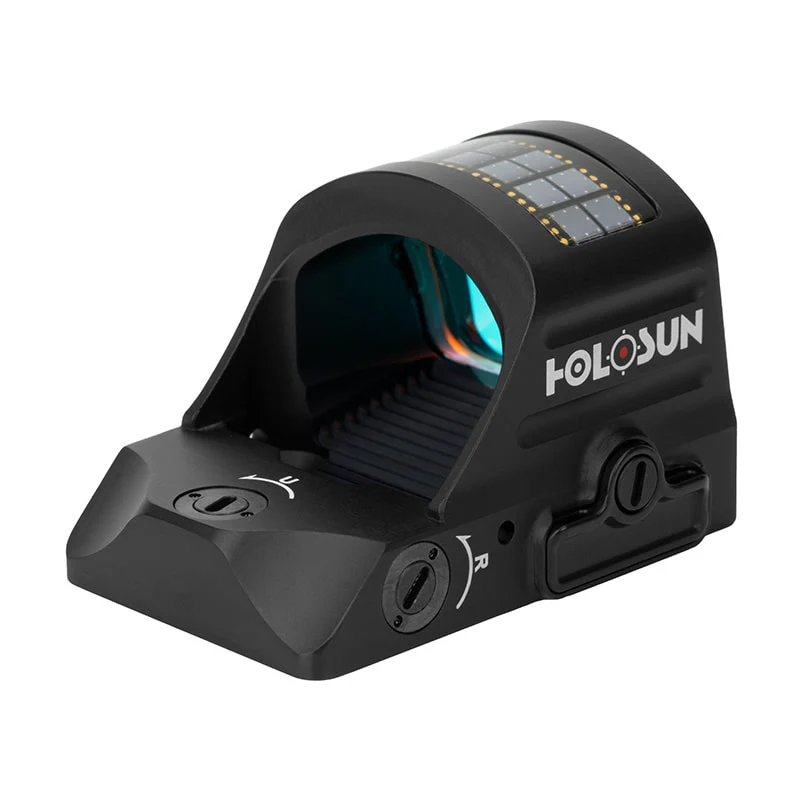 Holosun 507C X2, 32 MOA Ring & 2 MOA Red Dot, RMR Footprint, MRS Reticle, Side Battery, Solar Failsafe - HS507CX2 - Image 3