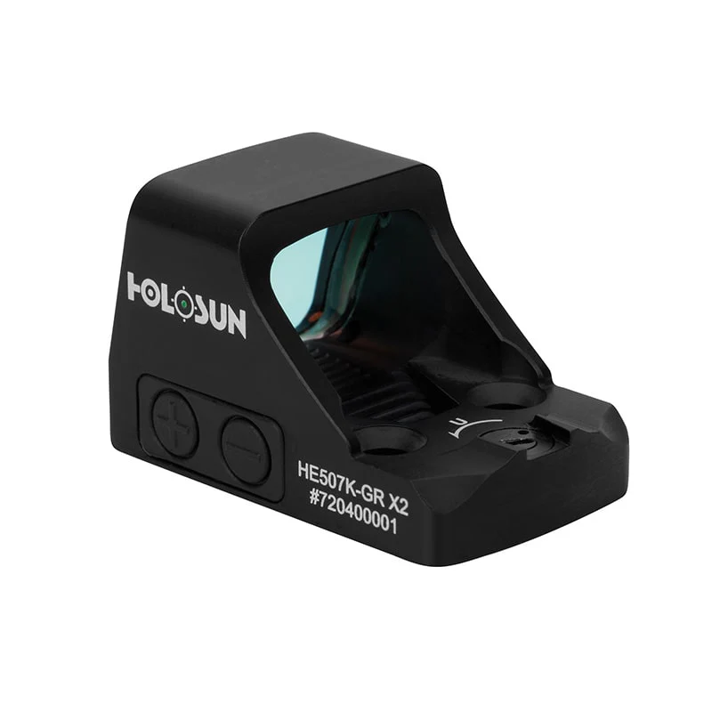 Holosun 507K Green X2, 32 MOA Ring & 2 MOA Green Dot, K Series Footprint (Modified RMSc), MRS Reticle Side Battery - HE507K-GR-X2 - Image 12