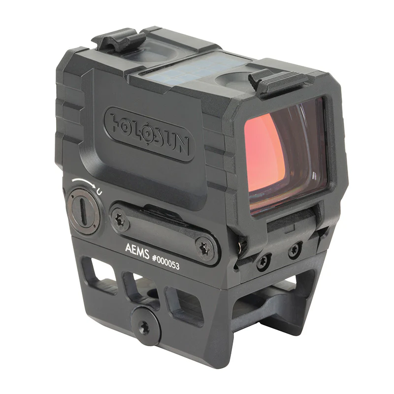 Holosun AEMS 221301 MRS Green Dot 65 MOA Circle + 2MOA Dot Solar - AEMS-221301 - Image 2