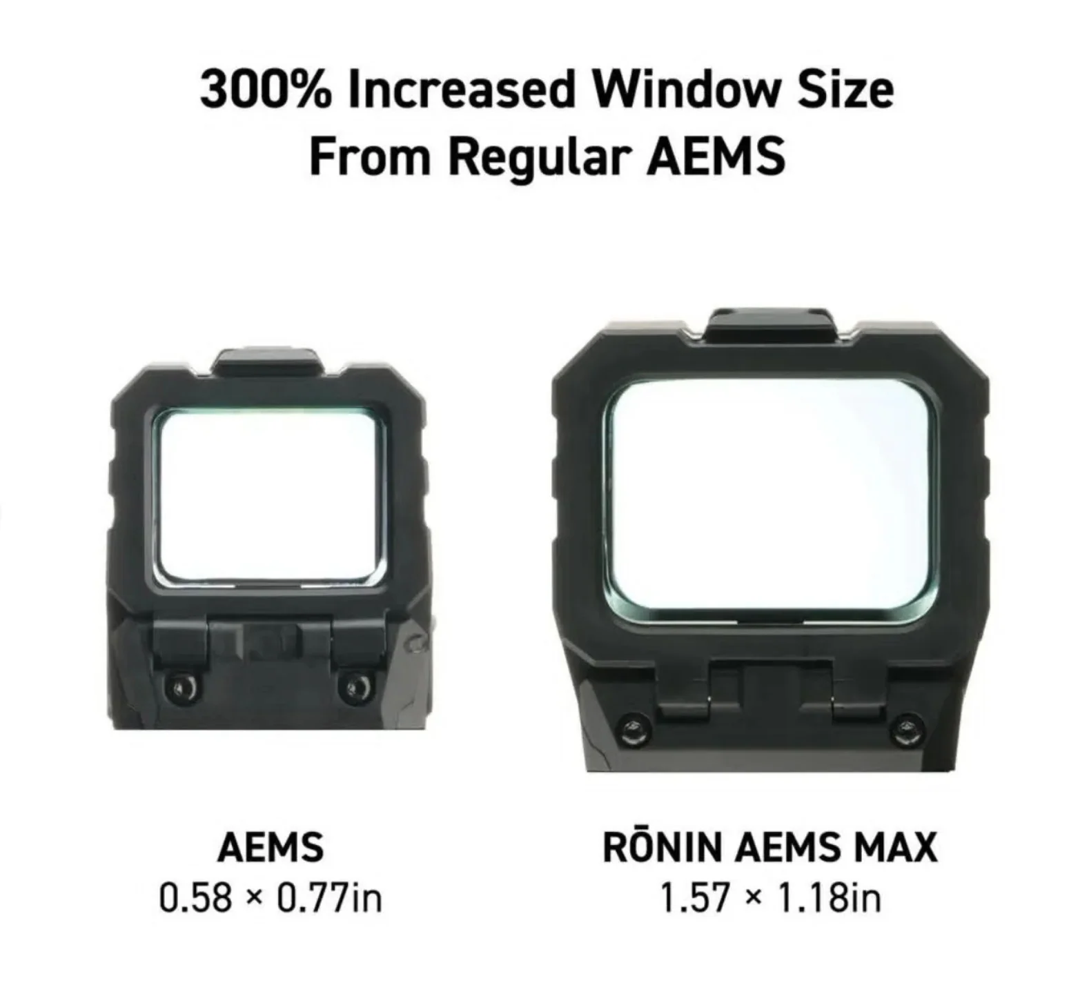 Holosun AEMS MAX - Ronin Series - Red Dot - Green Dot - Engraved Ronin Dragon Logo - Image 3