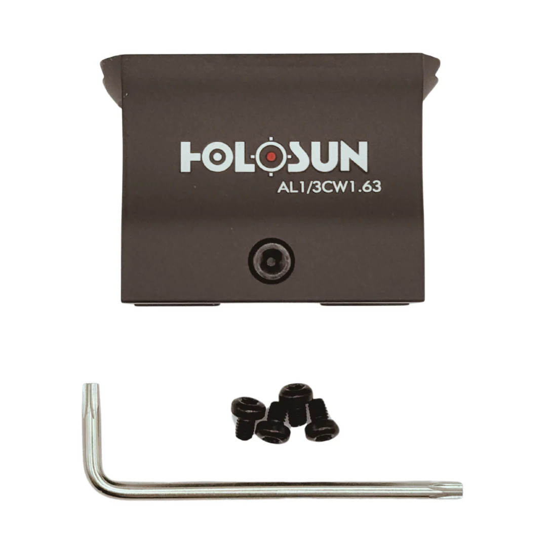 Holosun AL1/3CW1.63 1.63" Sight Mount / Riser for T-1 Optics – 1/3 Lower Co-Witness