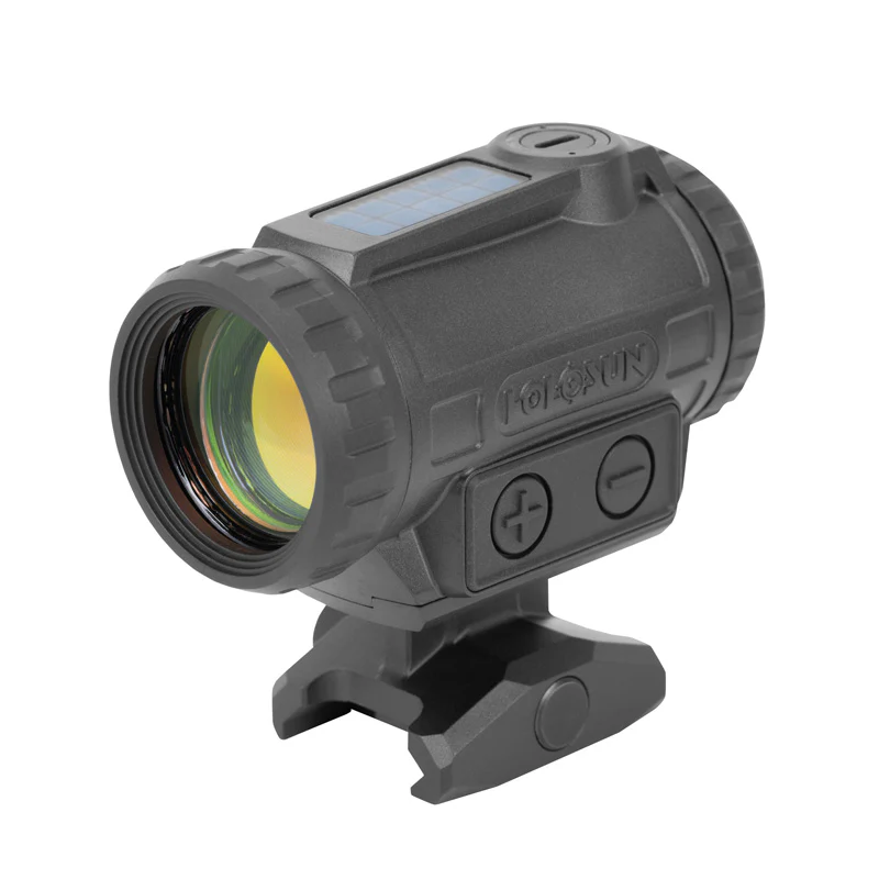 Holosun ARO-EVO Gold SPR Reticle, BDC (Drop Compensation Reticle), 26mm Housing, Shake Awake, 1/3 Co-Witness - ARO-EVO-SPR-GD - Image 2