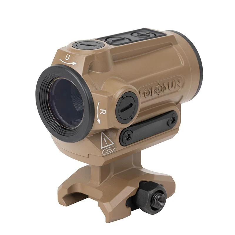 Holosun Brown ARO Red 2MOA Dot Only Reticle 22mm Housing, Shake Awake, 1/3 Co-Witness - ARO-RD2-BRN - Image 5