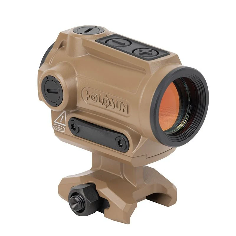 Holosun Brown ARO Red 2MOA Dot Only Reticle 22mm Housing, Shake Awake, 1/3 Co-Witness - ARO-RD2-BRN - Image 6