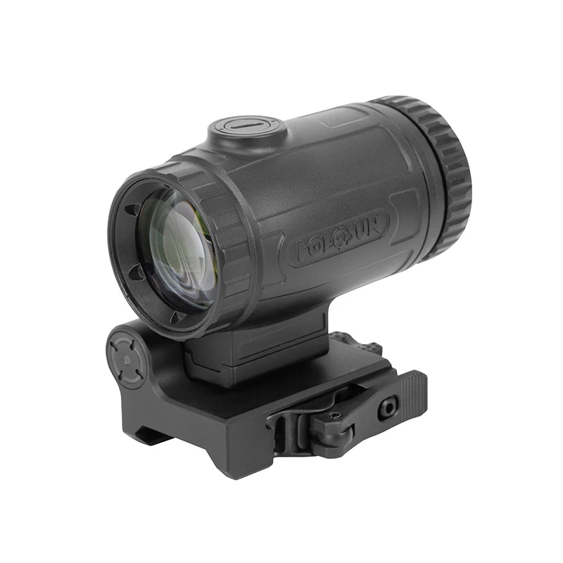 Holosun Compact Magnifier, 3X Power, QD Mount, 1/3 Riser, Switch To Side, Aluminum Housing - HM3X-MICRO - Image 2