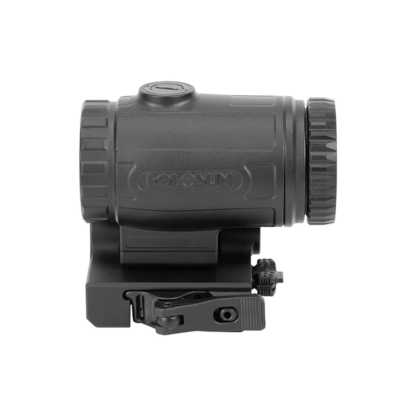 Holosun Compact Magnifier, 3X Power, QD Mount, 1/3 Riser, Switch To Side, Aluminum Housing - HM3X-MICRO - Image 3