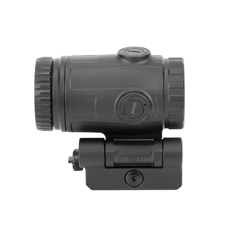 Holosun Compact Magnifier, 3X Power, QD Mount, 1/3 Riser, Switch To Side, Aluminum Housing - HM3X-MICRO - Image 6