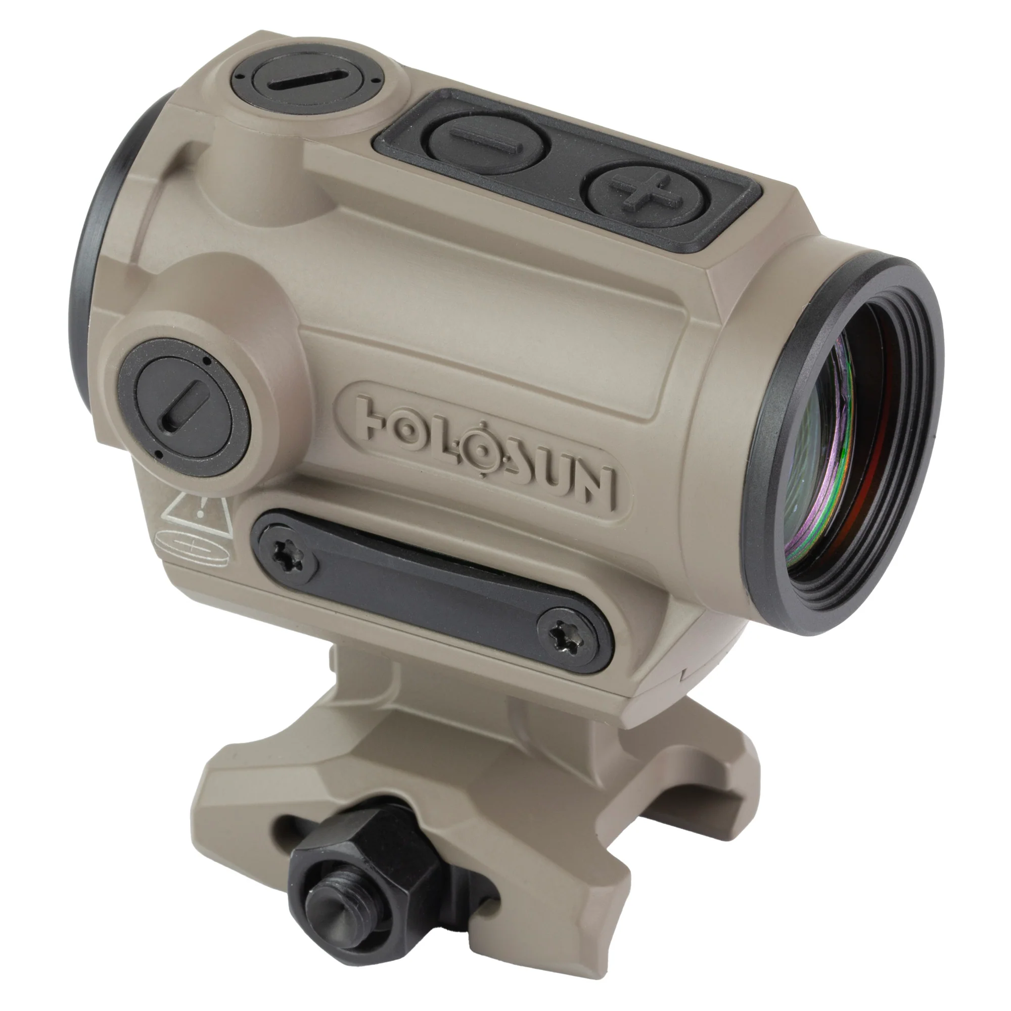 Holosun FDE ARO Red 2MOA Dot Only Reticle 22mm Housing, Shake Awake, 1/3 Co-Witness - ARO-RD2-FDE - Image 3