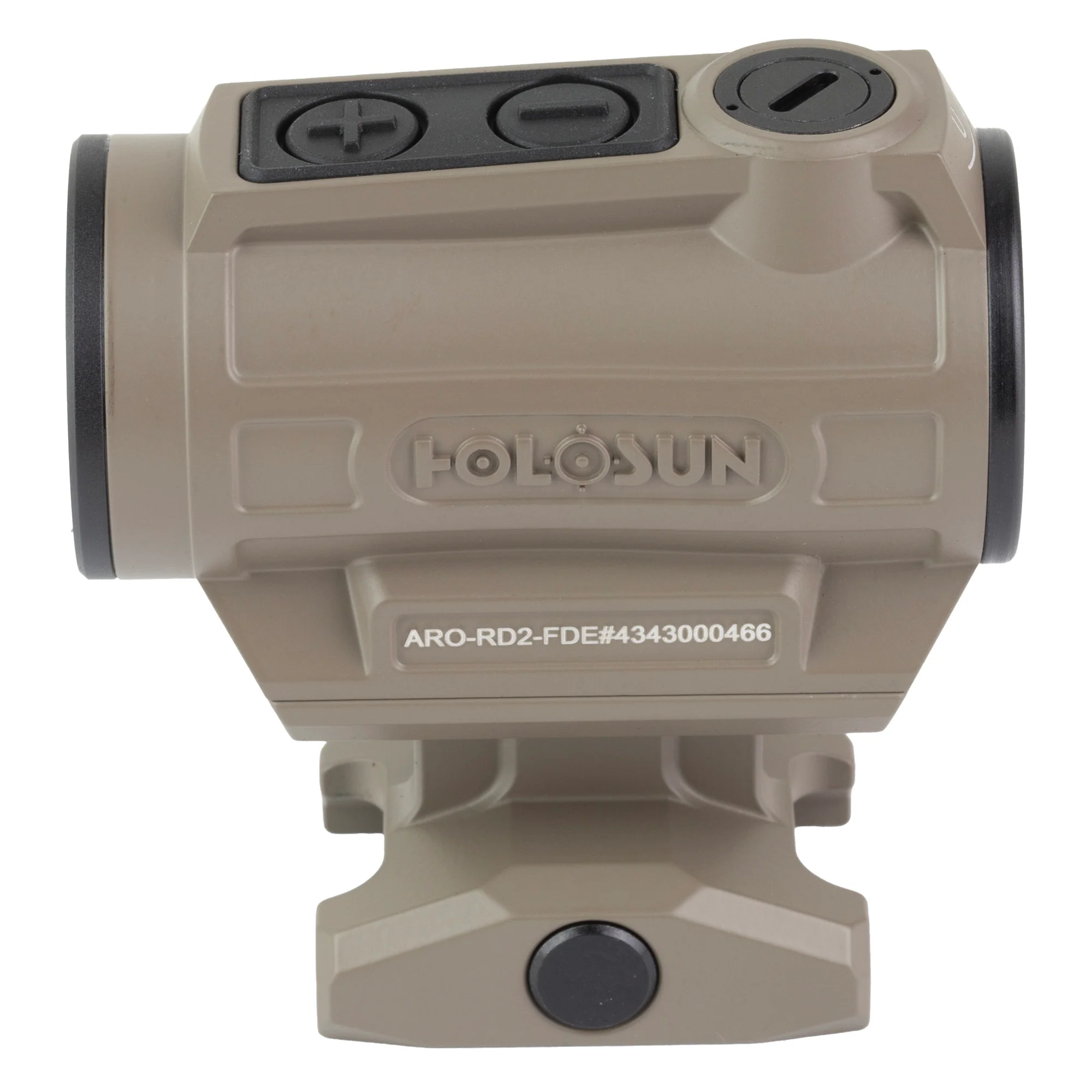 Holosun FDE ARO Red 2MOA Dot Only Reticle 22mm Housing, Shake Awake, 1/3 Co-Witness - ARO-RD2-FDE - Image 4