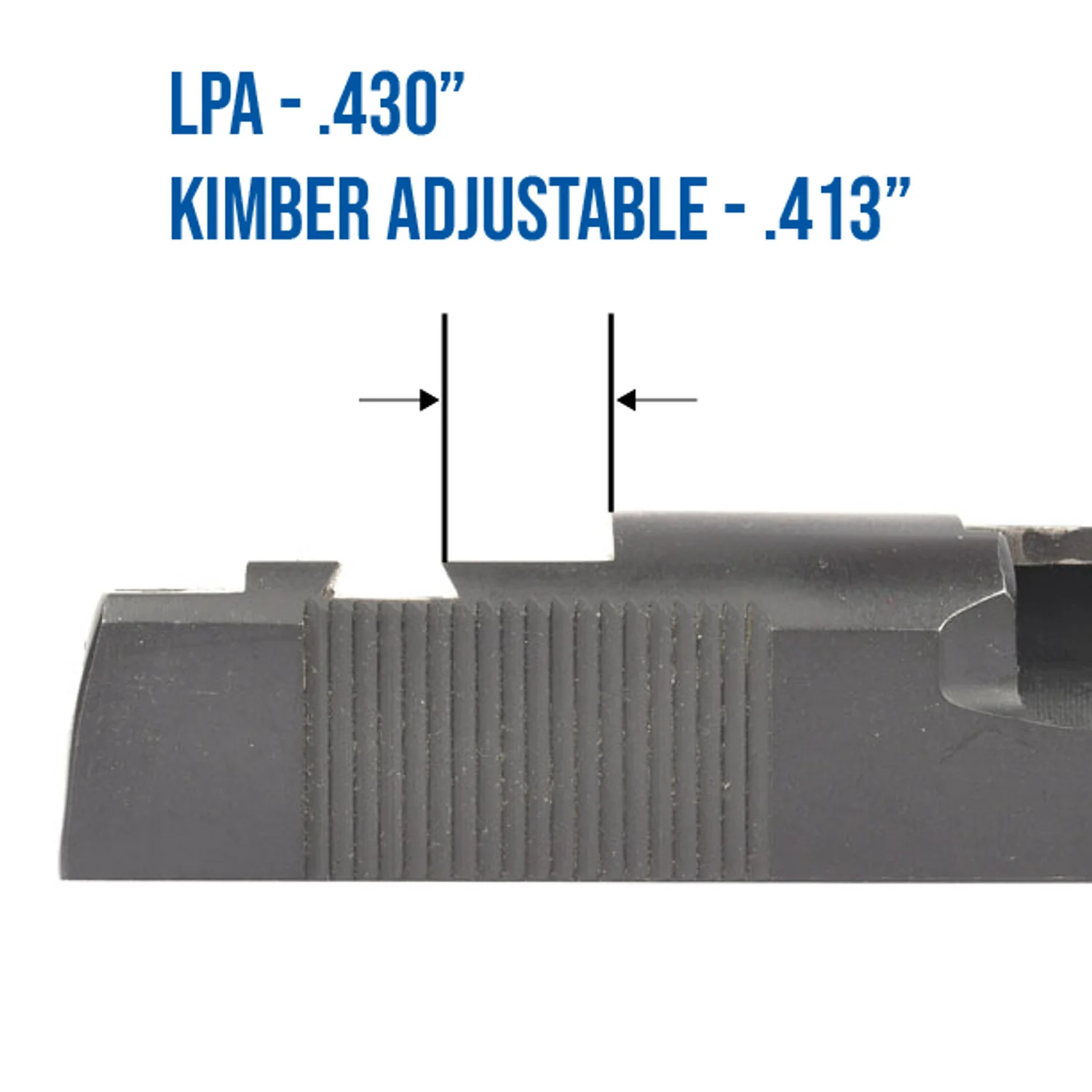 Holosun K Series (fits Vortex Defender Series, Shield RMSC/RMS/SMS, Leupold DeltaPoint Pro) Mount for Kimber 1911 Adjustable - Image 4