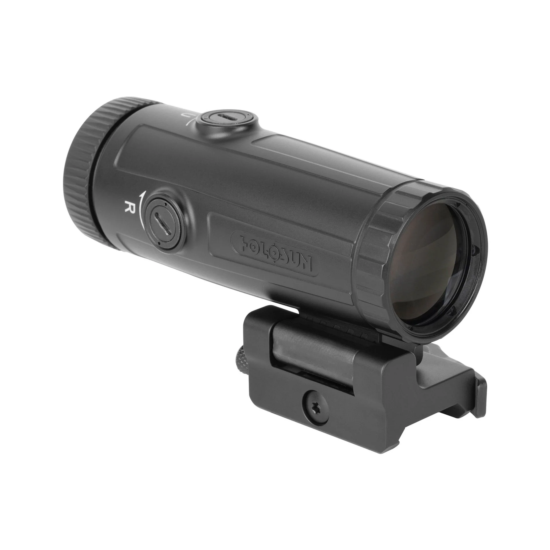 Holosun Magnifier, 6X Power, QD Mount, 1/3 Riser, Switch To Side, Lens Cloth And Mounting Tool, Black, Aluminum Housing - HM6X - Image 3
