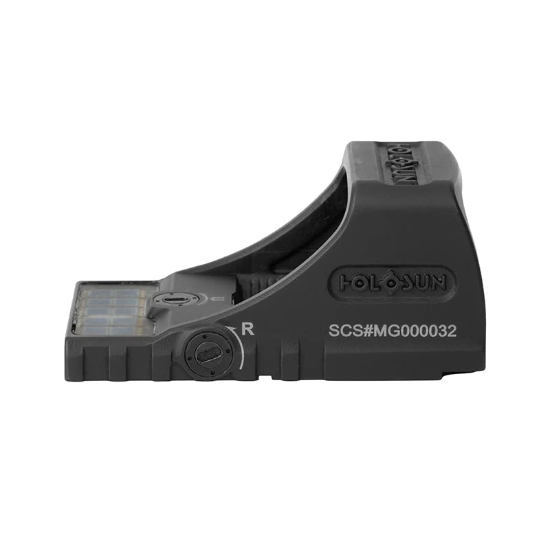 Holosun SCS MOS Green Dot Sight, MRS Reticle, Fits Glock MOS Slides (Not 43X/48), Solar Recharging Battery, Grade 5 Titanium Housing- SCS-M-GR - Image 3