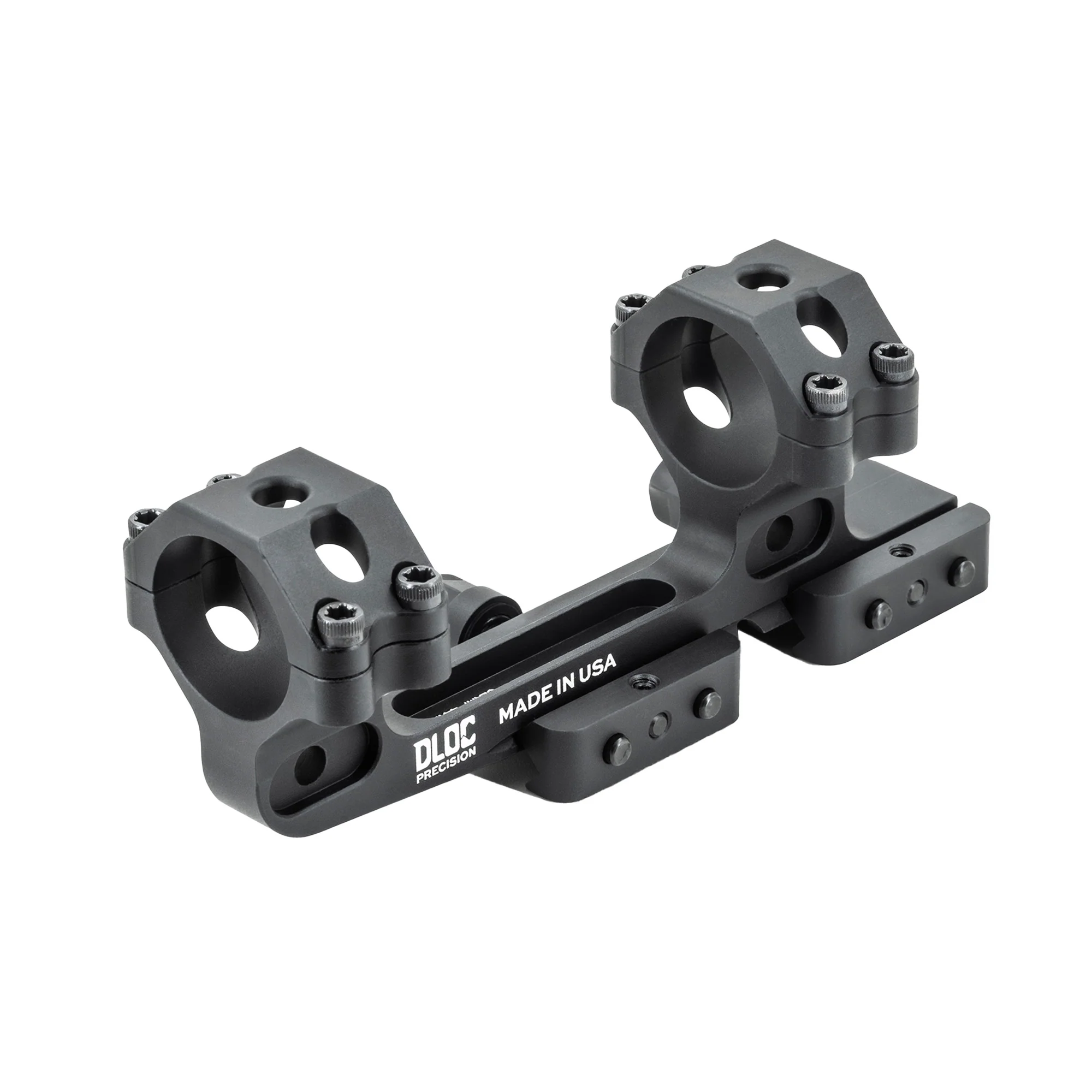IRAY USA, 30mm Cantilever Scope Mount, Picatinny, Black Hard Coat Anodized - OC-C130-1630-B - Image 3