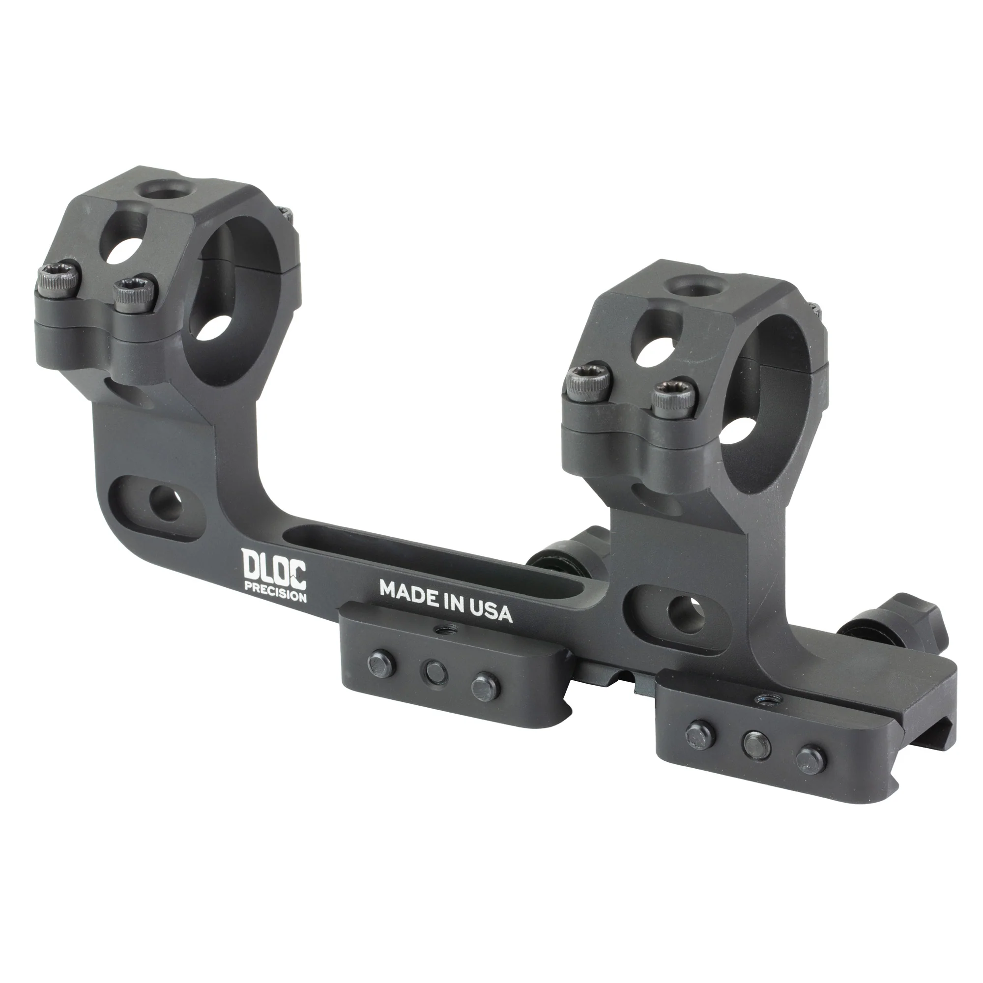 IRAY USA, 30mm Cantilever Scope Mount, Picatinny, Black Hard Coat Anodized - OC-C130-2050-B - Image 2