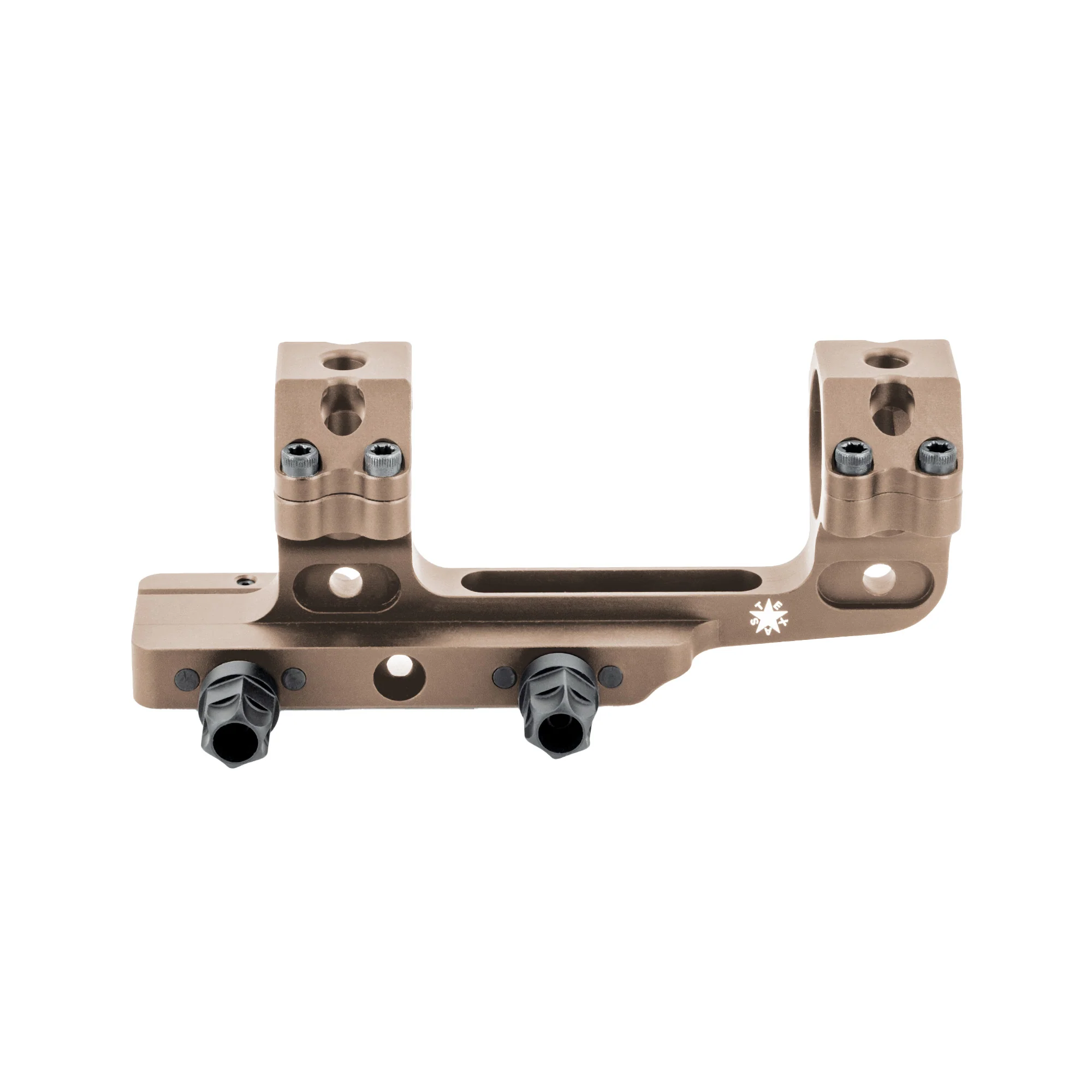 IRAY USA, 30mm Cantilever Scope Mount, Picatinny, Tan Hard Coat Anodized - OC-C130-1630-T - Image 3