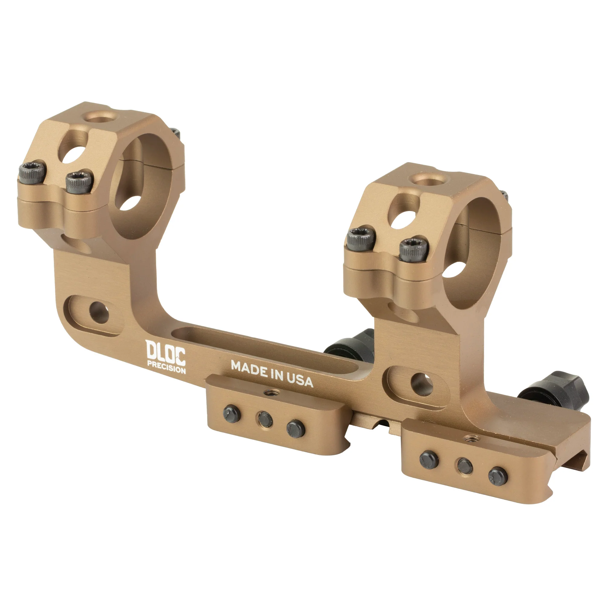 IRAY USA, 30mm Cantilever Scope Mount, Picatinny, Tan Hard Coat Anodized - OC-C130-2050-T - Image 2