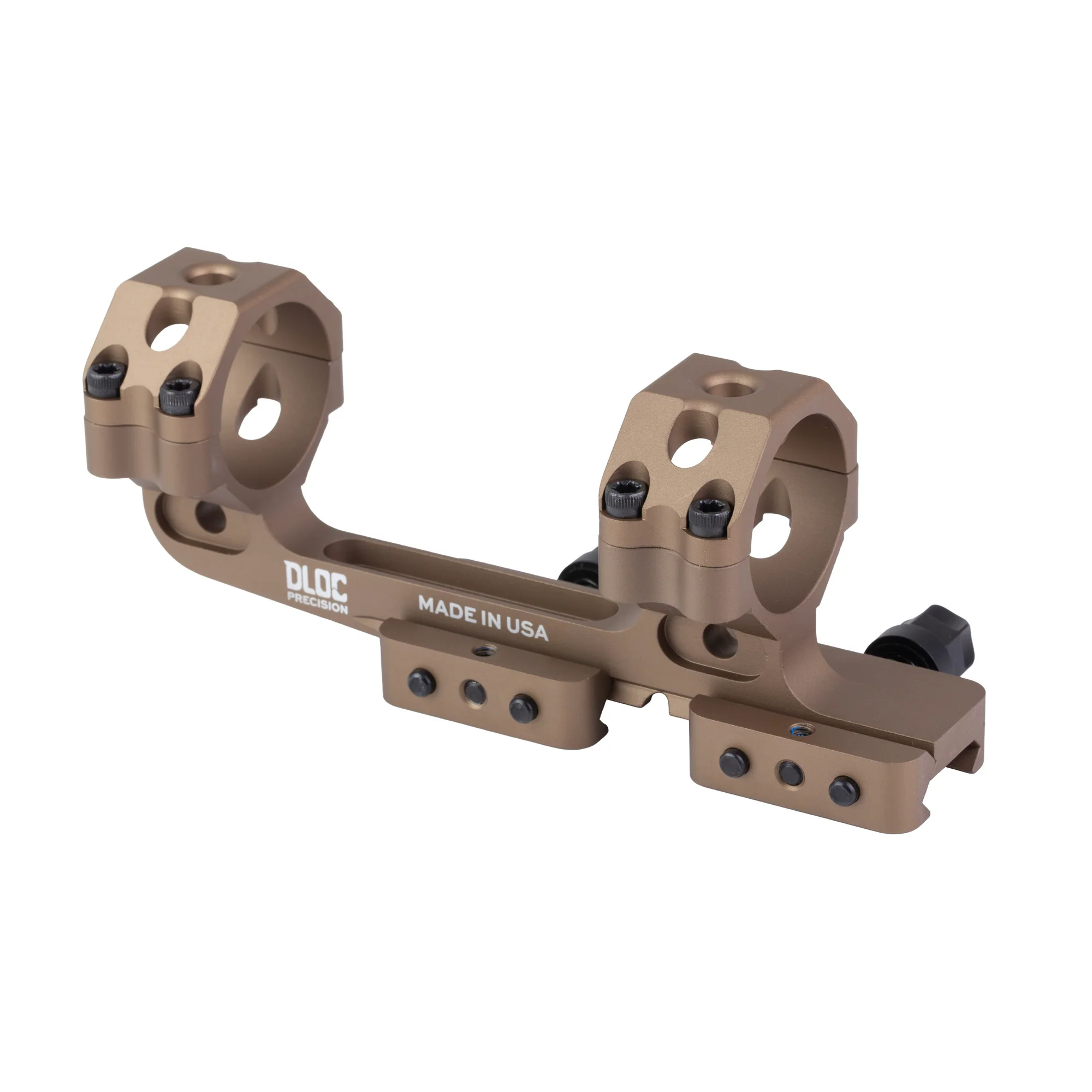 IRAY USA, 34mm Cantilever Scope Mount, Picatinny, Tan Hard Coat Anodized - OC-C134-1535-T - Image 2