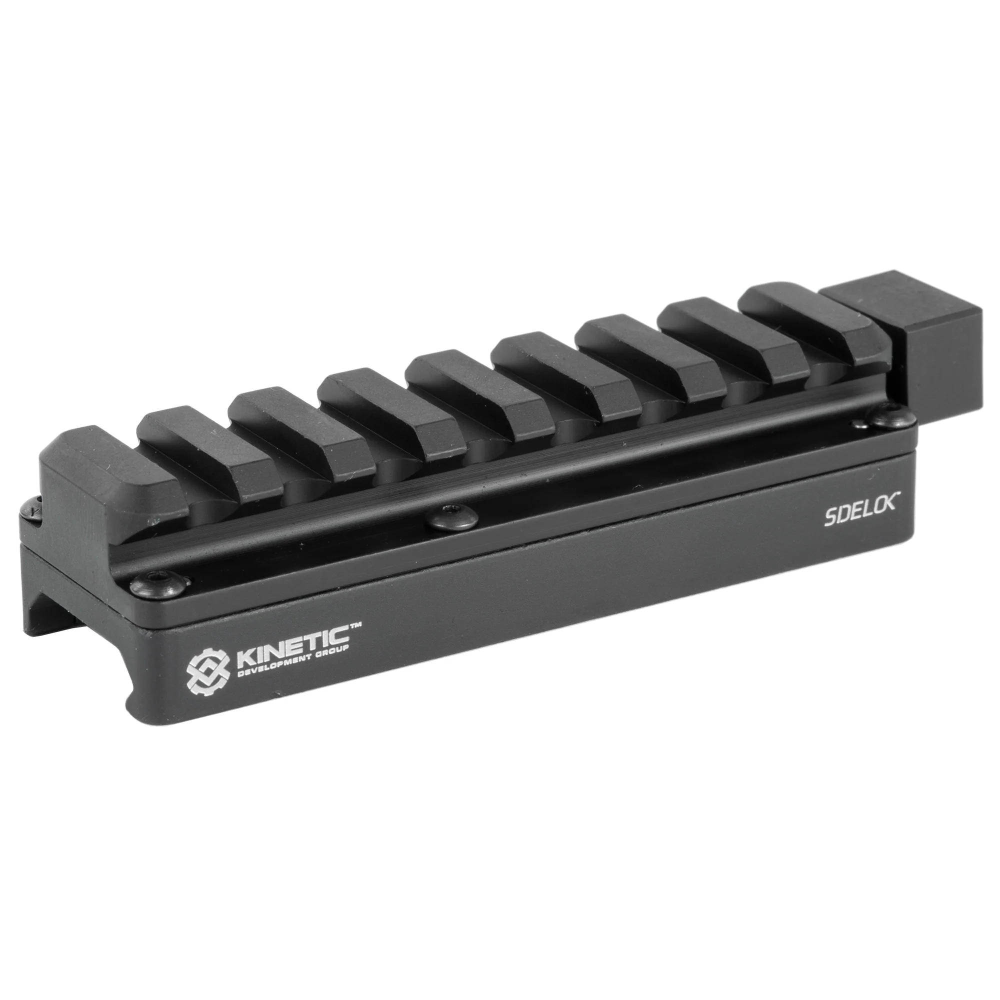 Kinetic Development Group Sidelok, Scope Base, Picatinny, Black - SID5-100