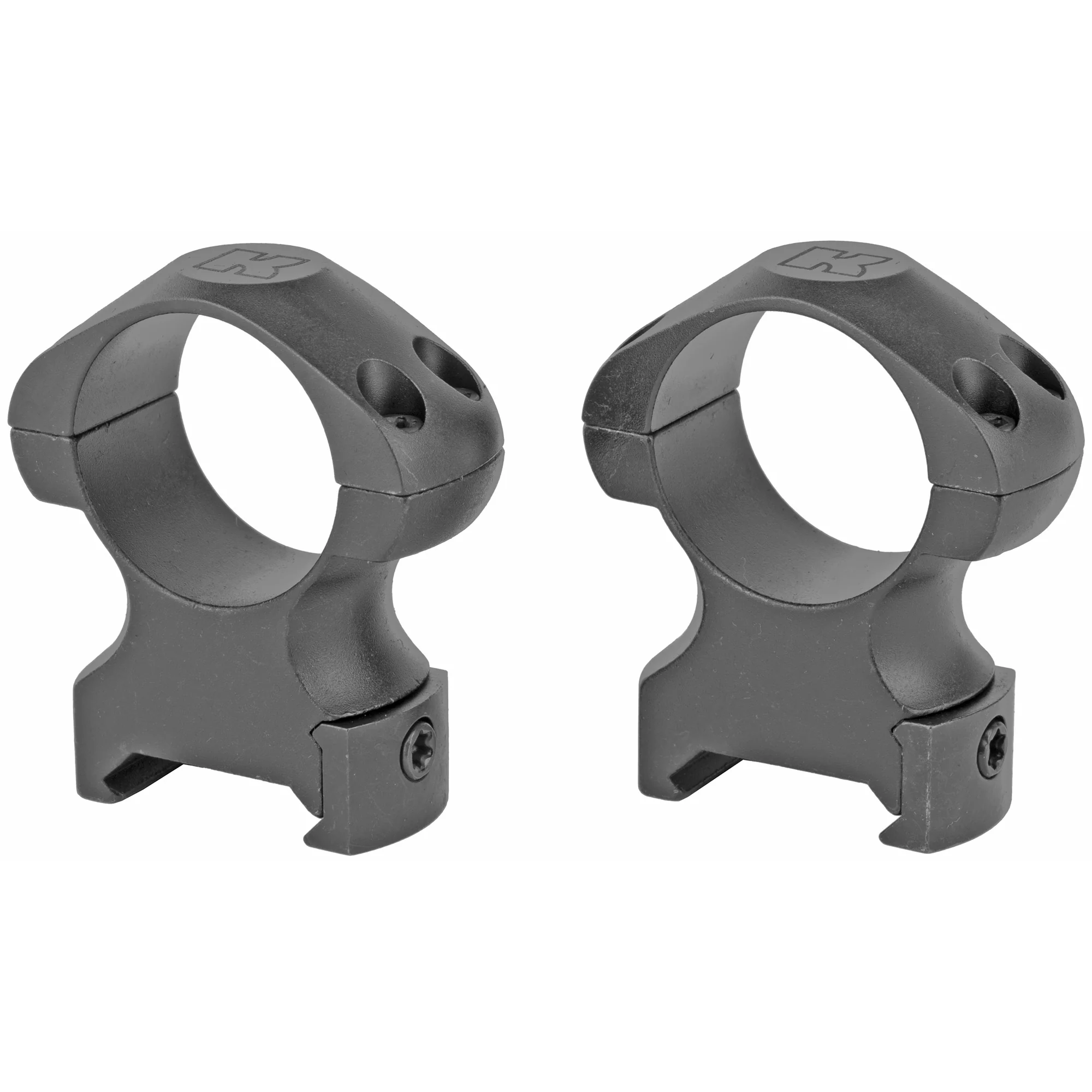 Konus High 1" Steel Ring Mounts, Fits Up To 52mm Objective Lens, Black Matte - 7400 - Image 3