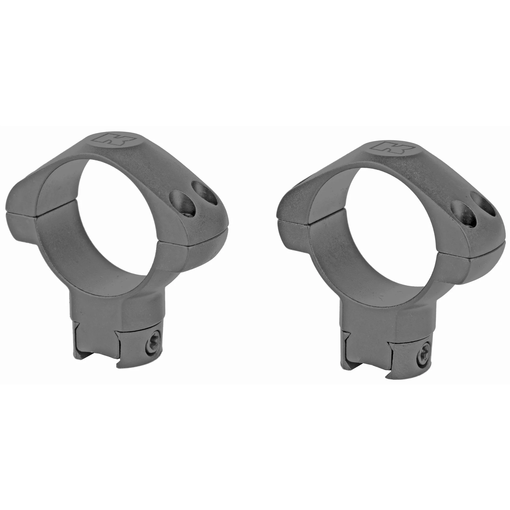 Konus High 30mm Steel Ring Mounts, Fits Up To 56mm Objective Lens, Black Matte - 7418 - Image 3