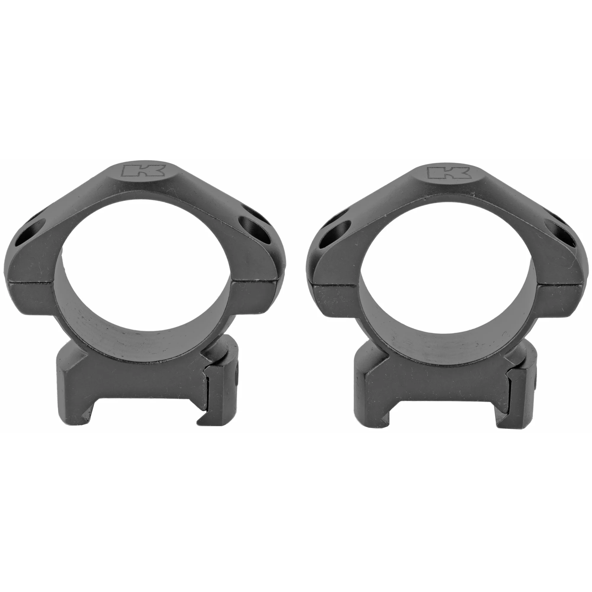 Konus Medium 30mm Steel Ring Mounts, Fits Up To 44mm Objective Lens, Black Matte - 7404