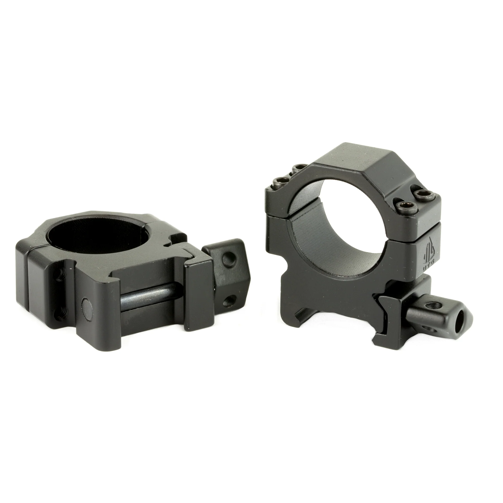 Leapers Pro Max, 1-Inch Medium Scope Rings, Picatinny, Black - RG2W1104 - Image 2