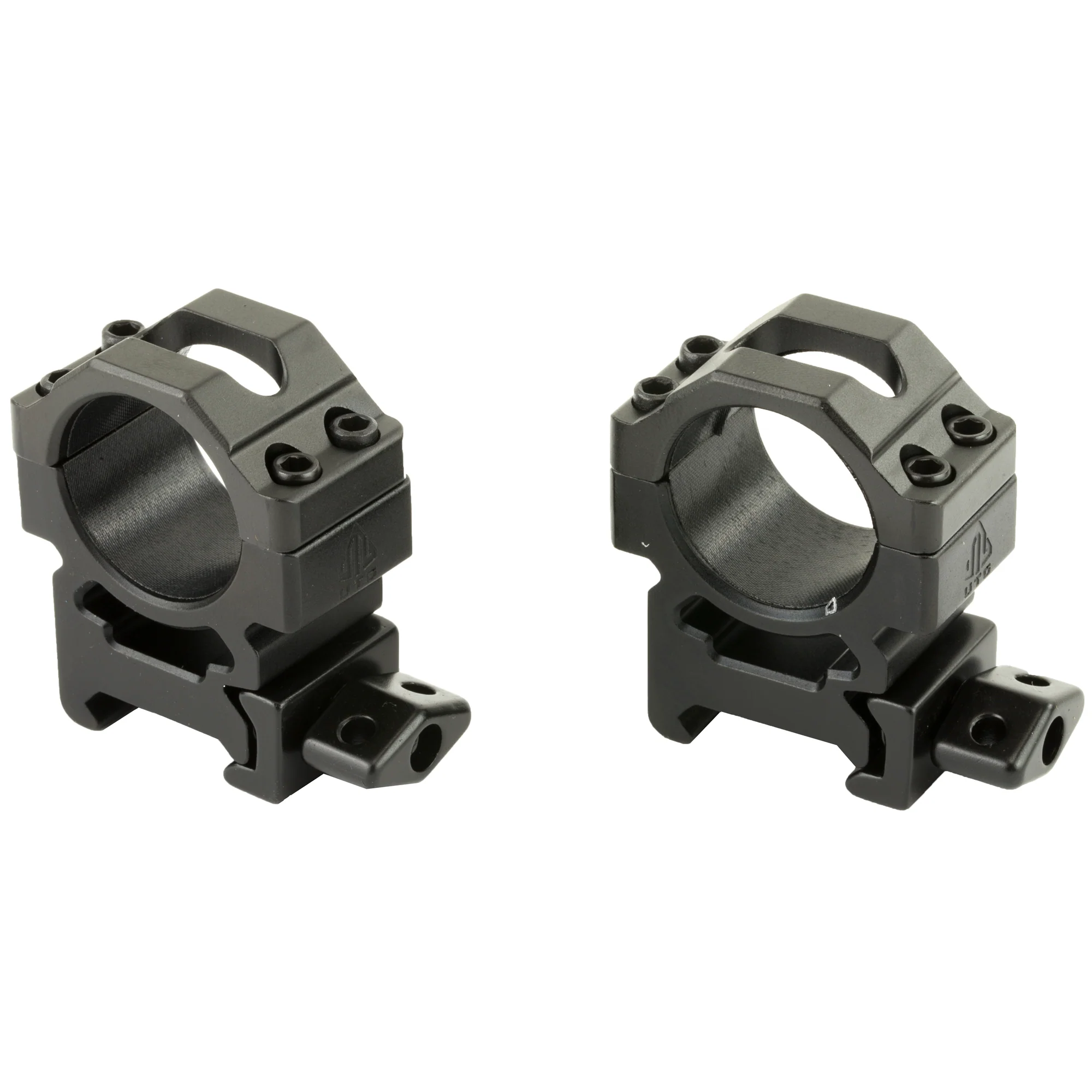 Leapers Pro Max, 1-Inch Medium Scope Rings, Picatinny, Black - RG2W1154 - Image 2