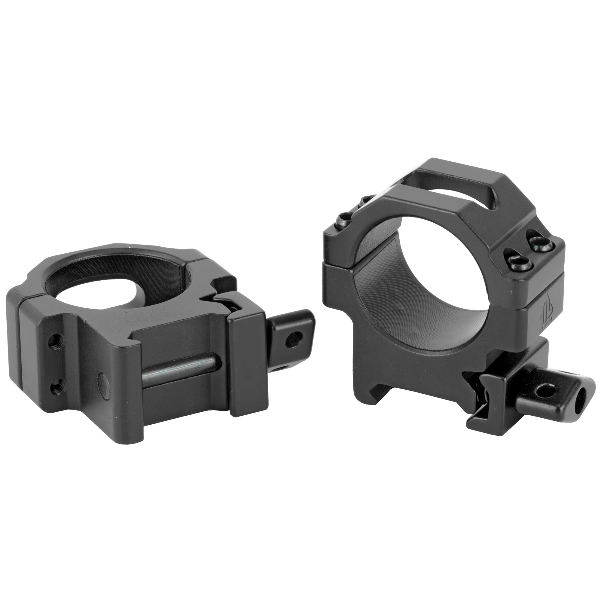 Leapers Pro Max, 30mm Low Scope Rings, Picatinny, Black - RG2W3104 - Image 2