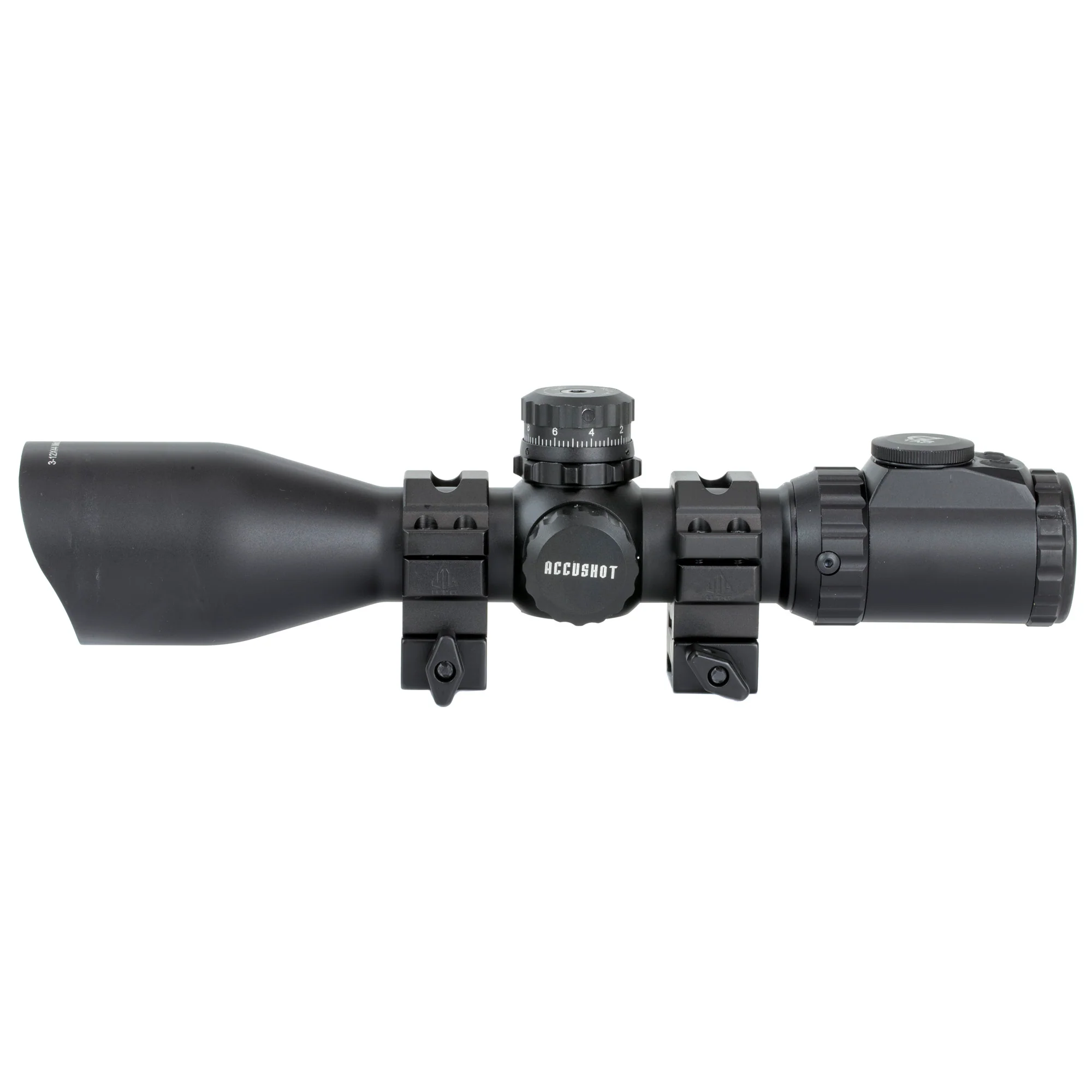 Leapers UTG AccuShot 3-12x44mm 30mm Illuminated Riflescope - UTGSCP3-UM312AOIEW - Image 3
