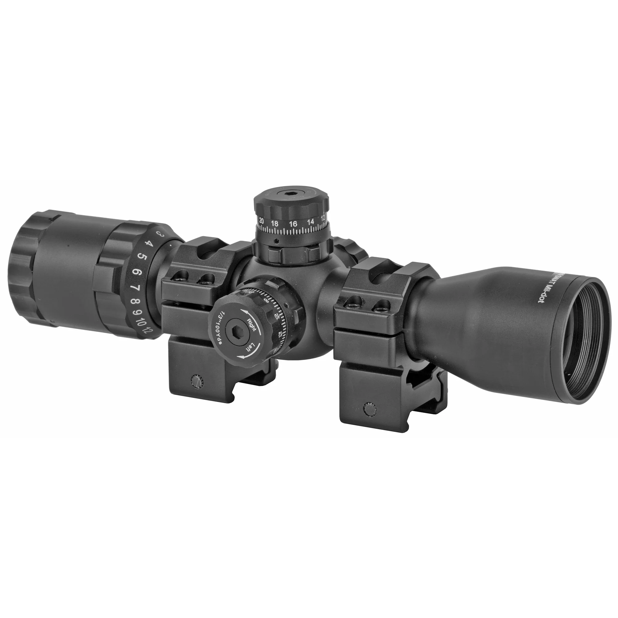 Leapers UTG BugBuster 3-12x32mm 1-inch Illuminated Rifle Scope - UTGSCPM312AOWQ - Image 2