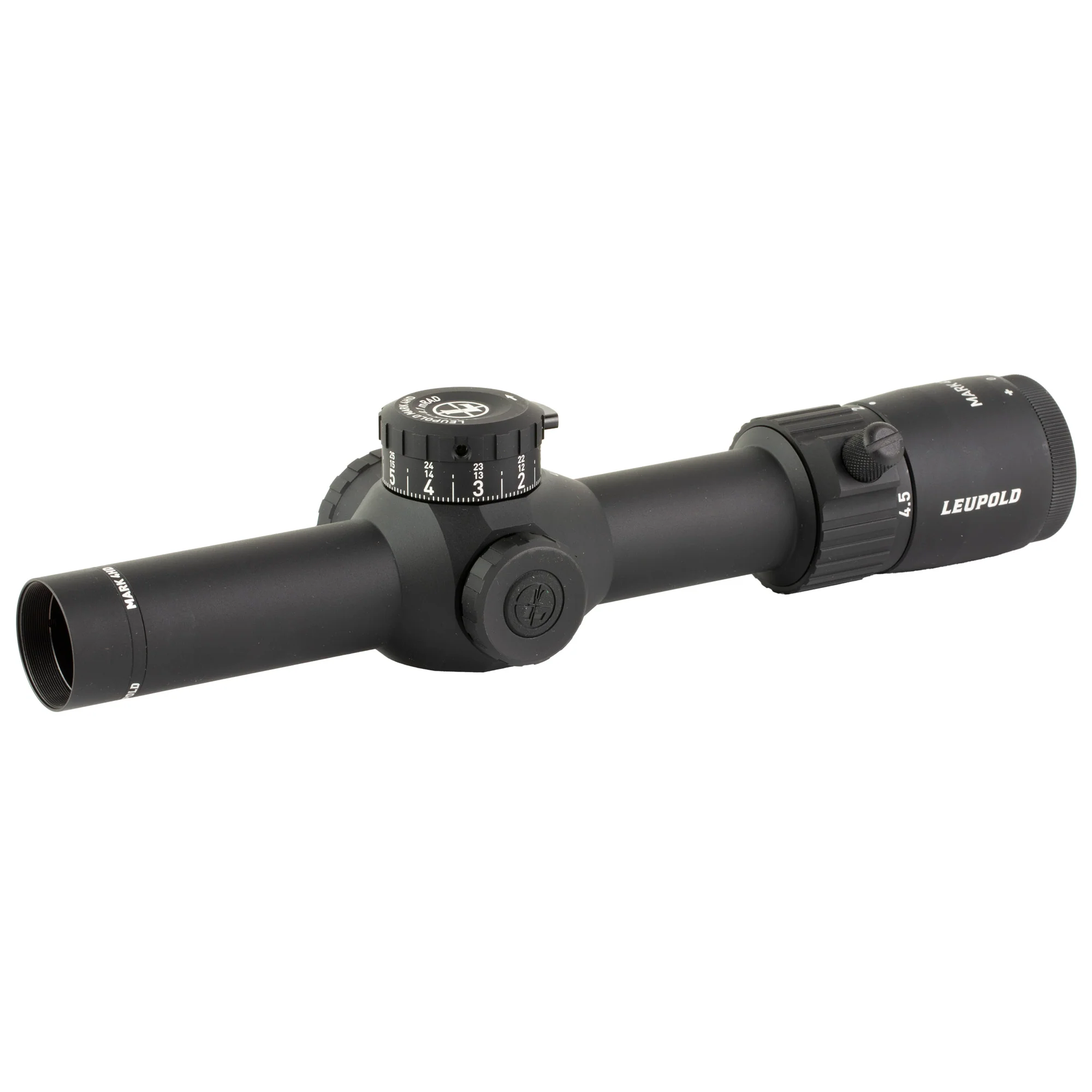 Leupold Mark4HD 1-4.5x 24mm Riflescope - Illuminated Firedot TMR Reticle, SFP - 183316