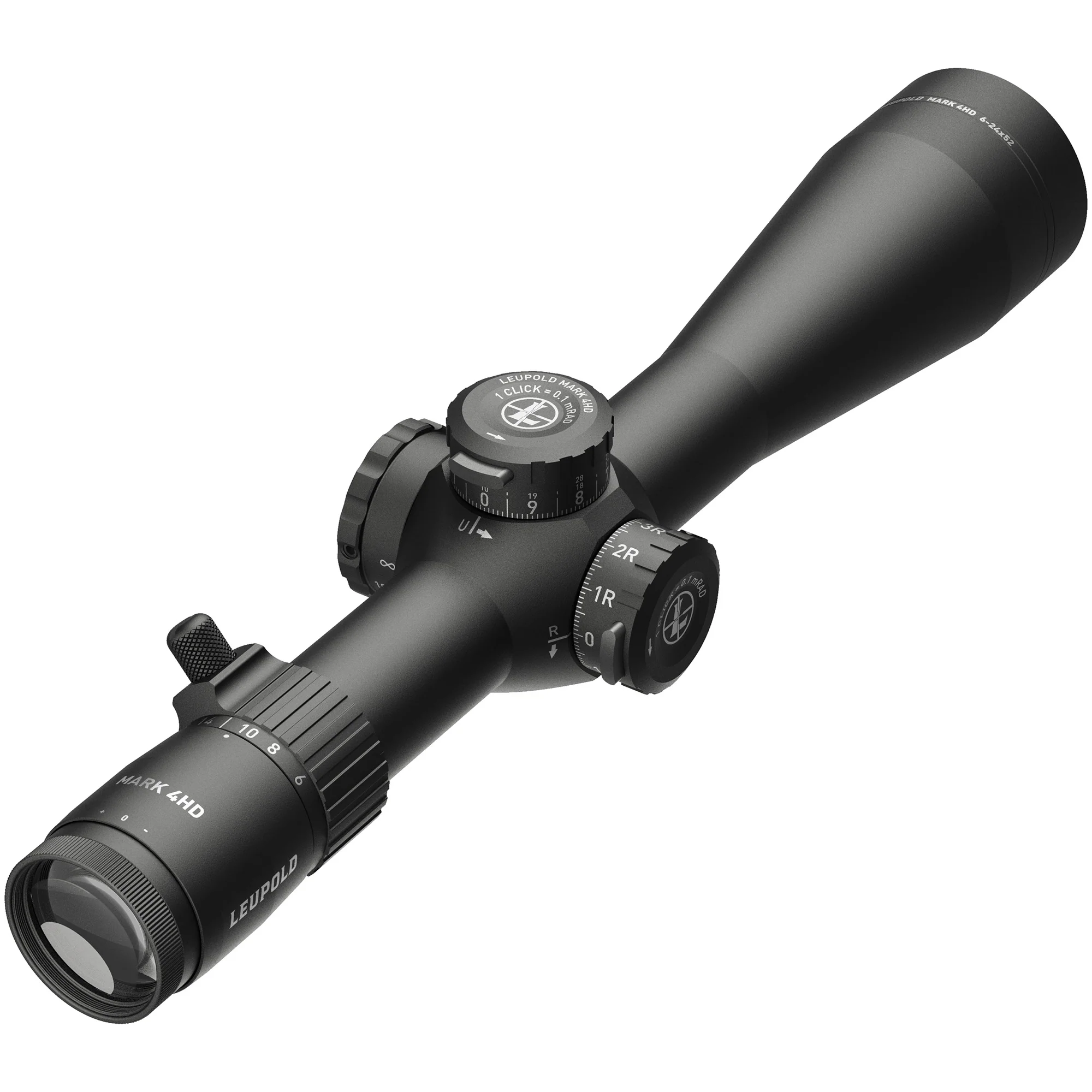 Leupold Mark 4HD 6-24x 52mm Riflescope - PR3-MIL Reticle, FFP, 34mm Tube - 183824 - Image 2