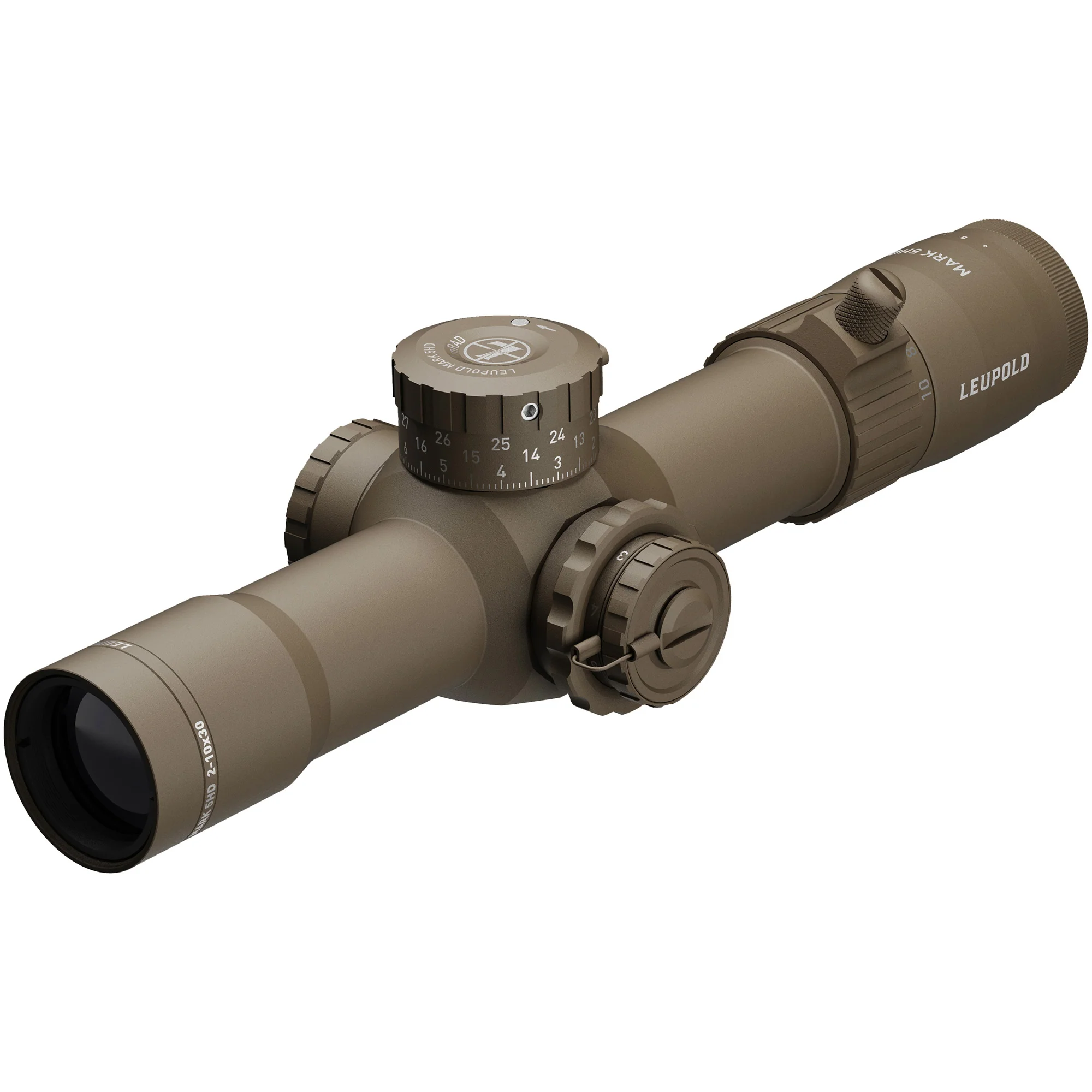 Leupold Mark 5HD 2-10x 30mm Riflescope - Illuminated CMR-MIL Reticle, FFP, 35mm Tube - 179709 - Image 3