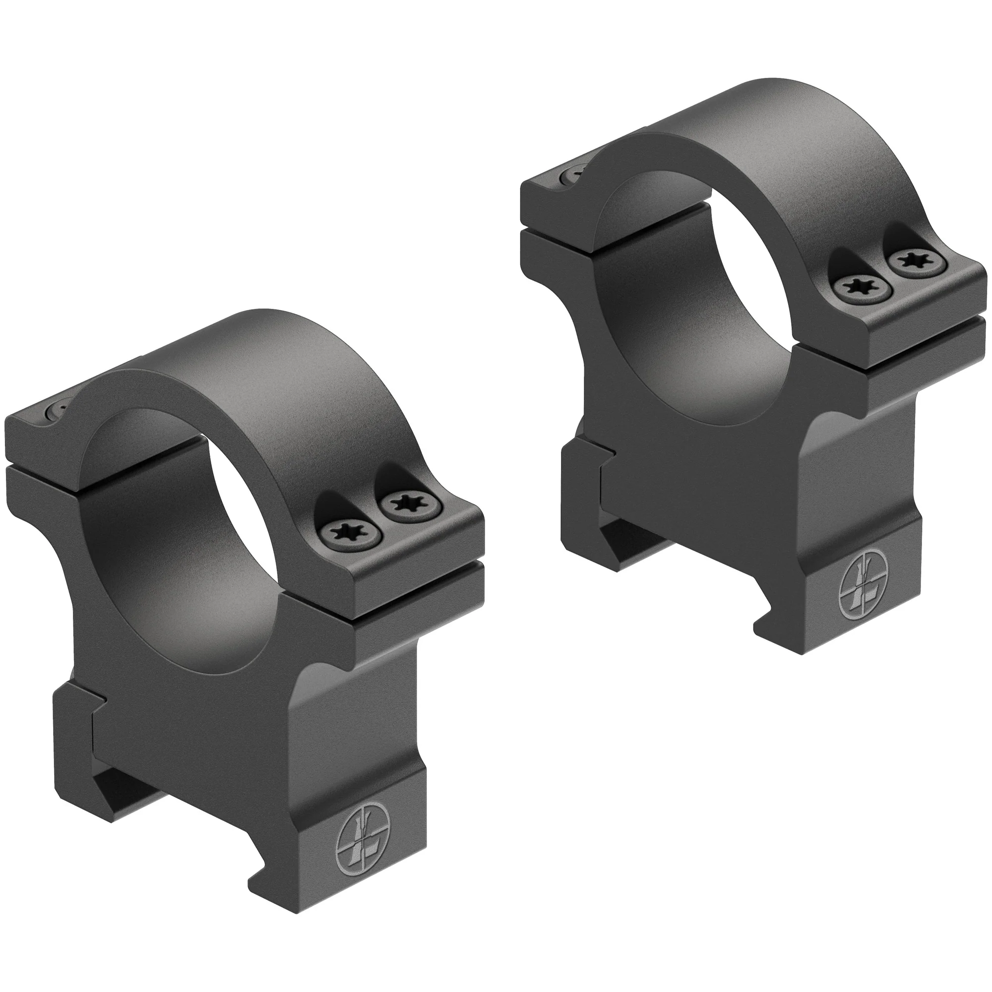 Leupold Open Range, 1-Inch High Scope Rings, Black Matte - 180945
