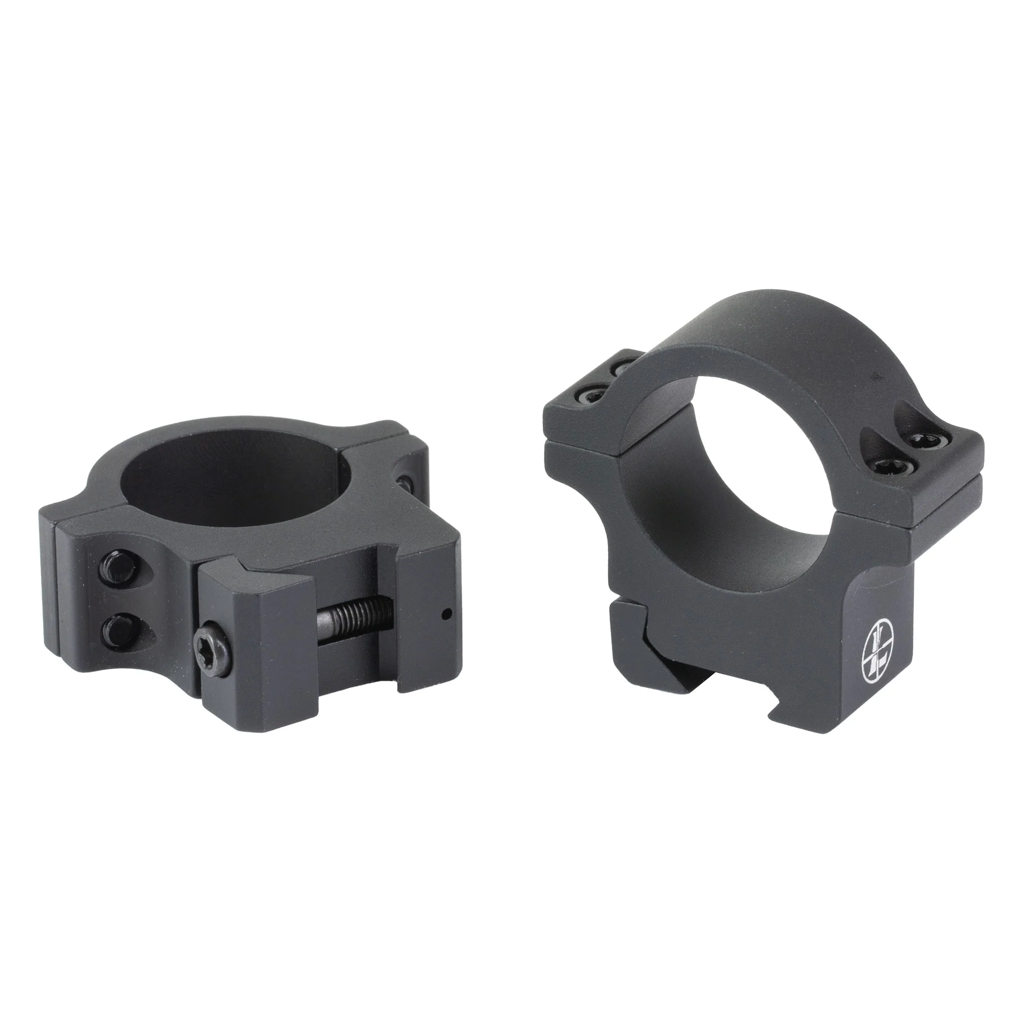 Leupold Open Range, 1-Inch High Scope Rings, Black Matte - 184797 - Image 2