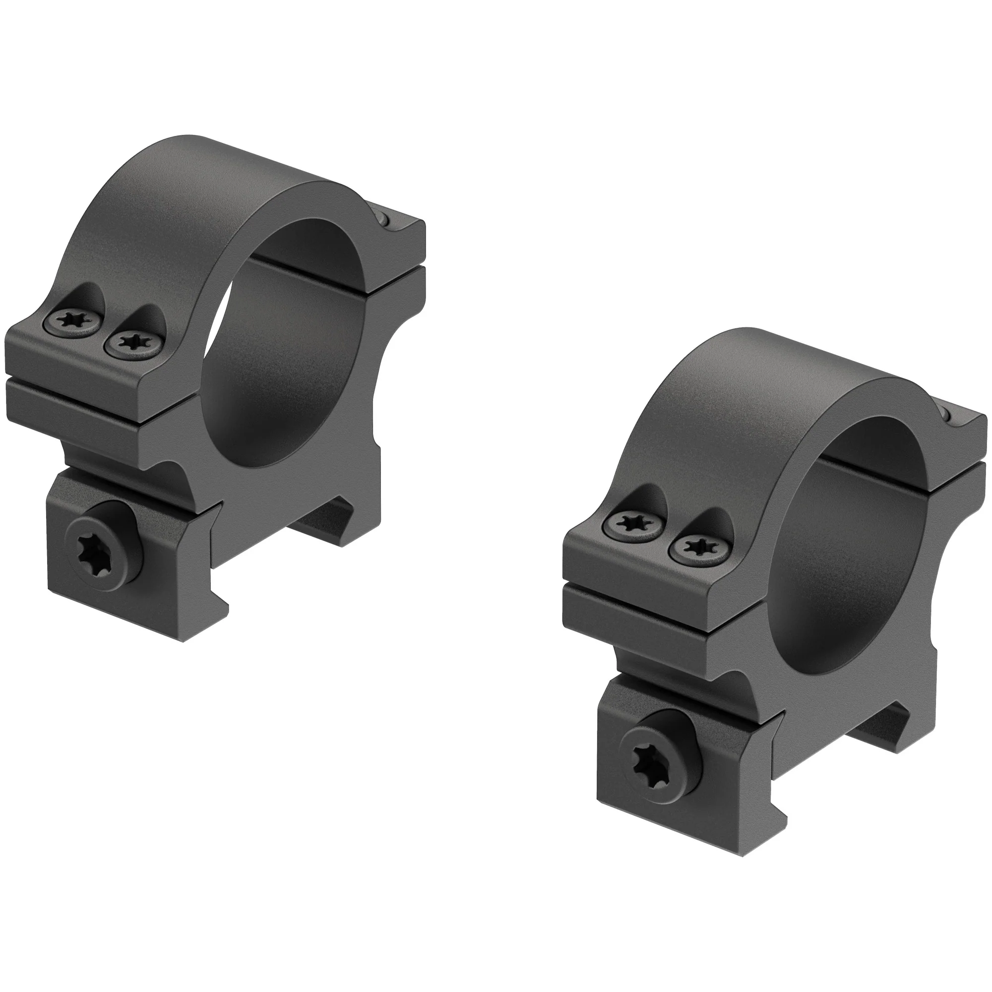 Leupold Open Range, 1-Inch Low Scope Rings, Black Matte - 180943 - Image 2