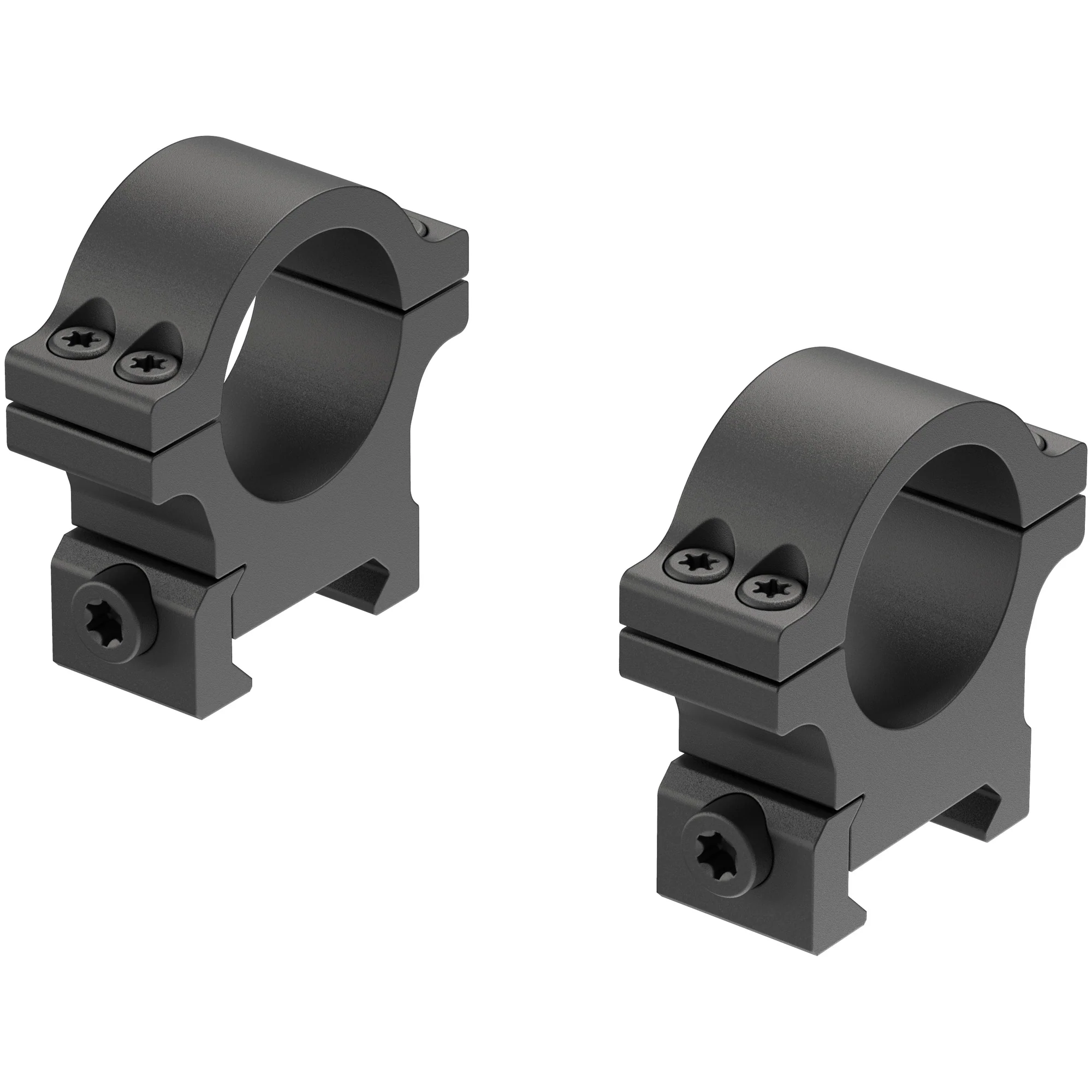 Leupold Open Range, 1-Inch Medium Scope Rings, Black Matte - 180944 - Image 2