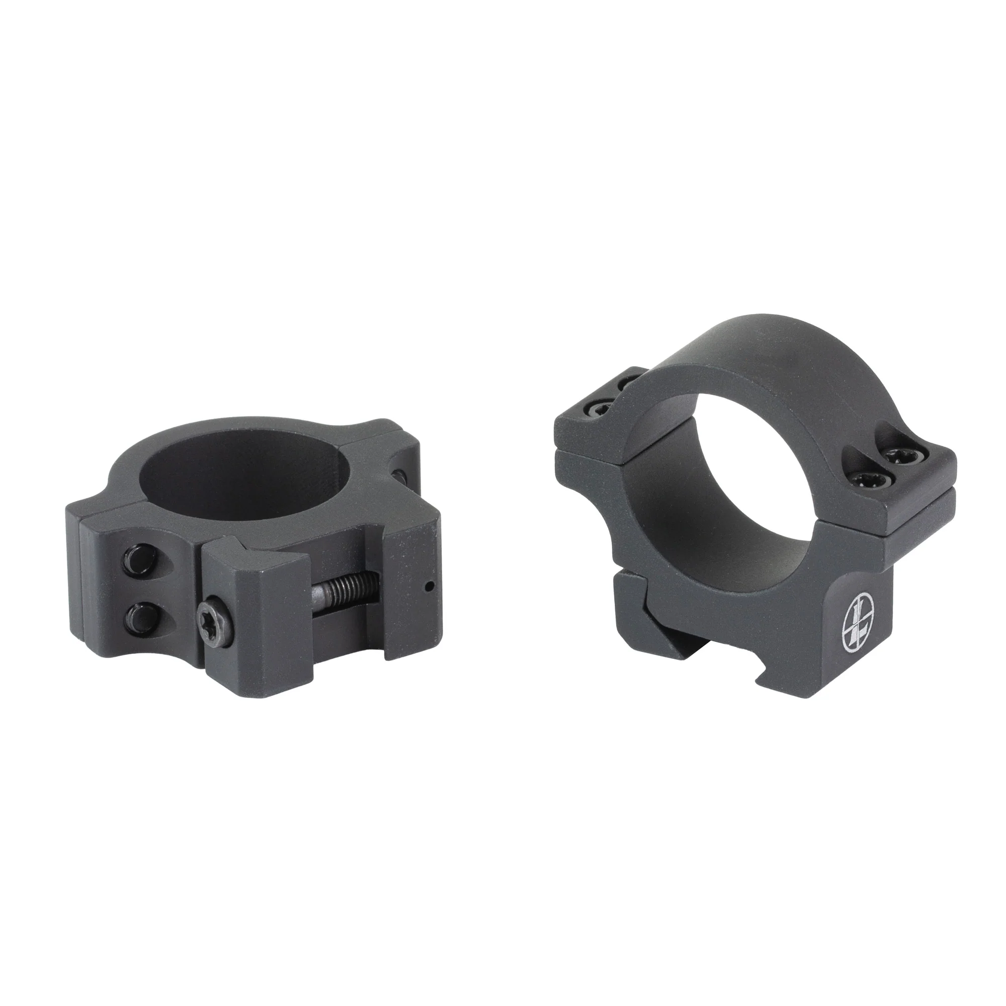 Leupold Open Range, 1-Inch Medium Scope Rings, Black Matte - 184794 - Image 2