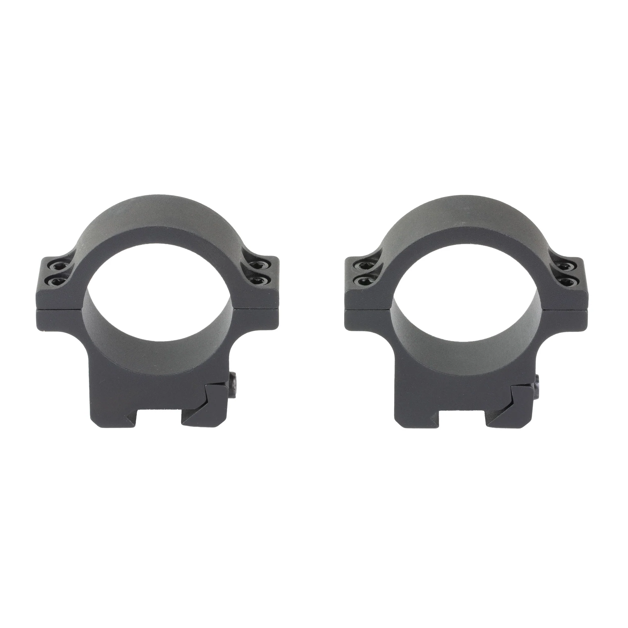 Leupold Open Range, 30mm High Scope Rings, Black Matte - 184803