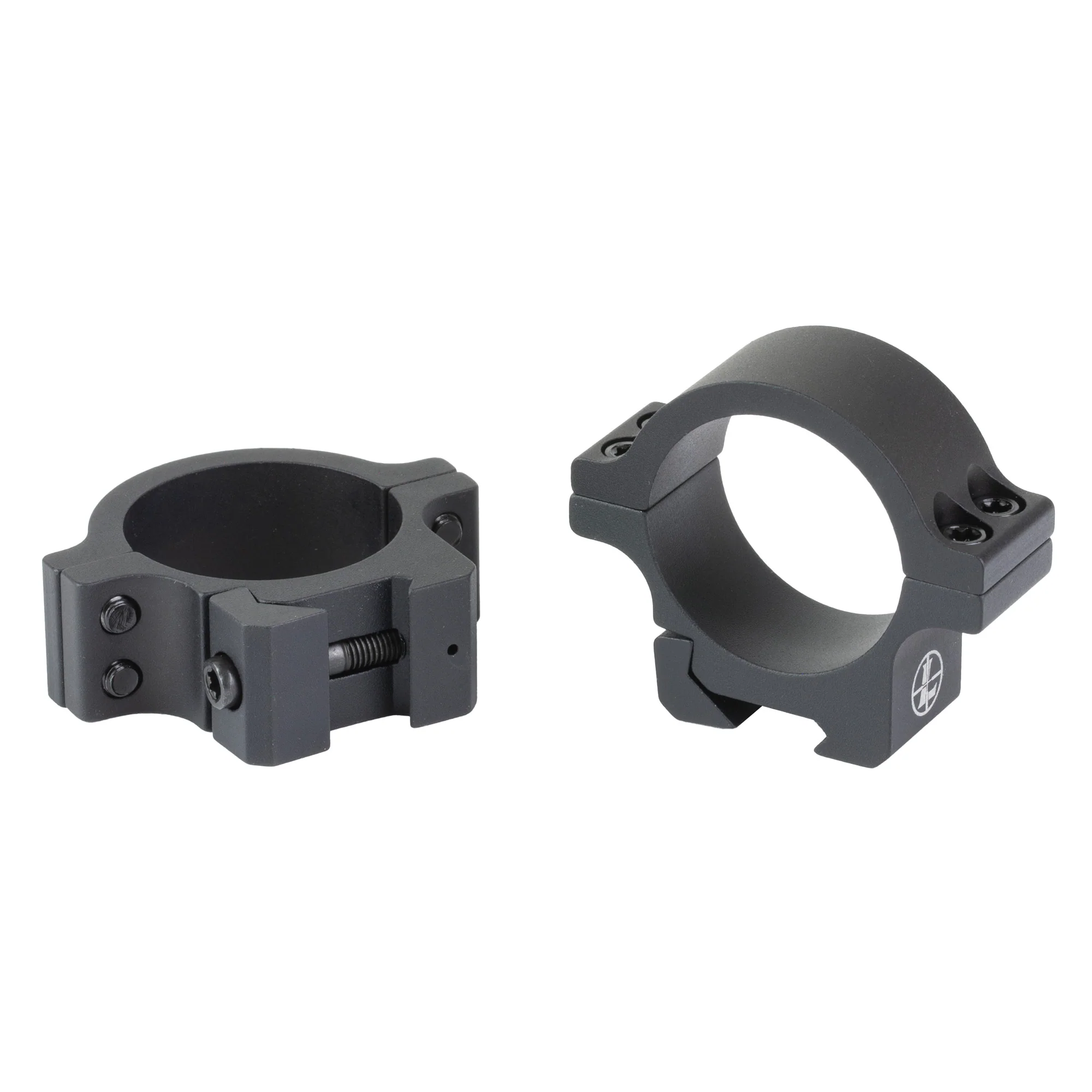 Leupold Open Range, 30mm Medium Scope Rings, Black Matte - 184800 - Image 2