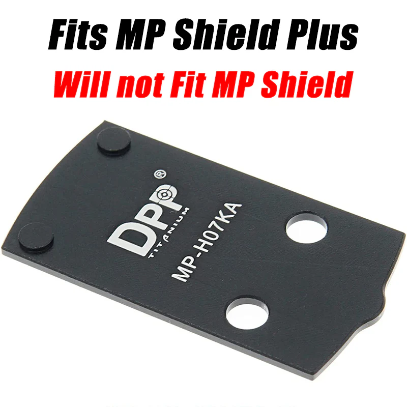 S&W M&P Shield Plus 407K, 507K, EPS Carry Adapter Plate - (Will Not Fit M&P Shield) - DPP - Image 3