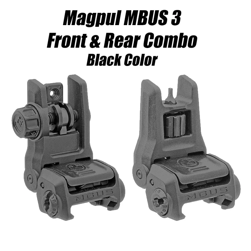 Magpul MBUS 3 Sights - Front, Rear, or Combo - Black, OD Green, FDE - Image 7